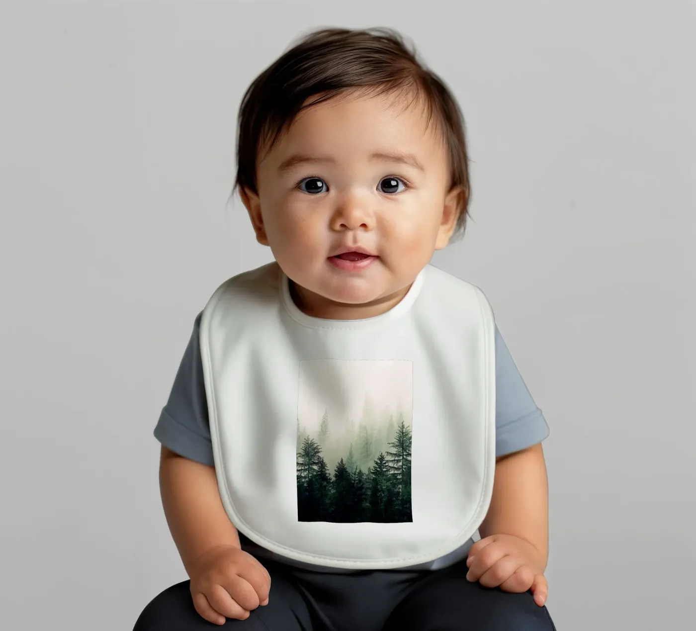 Foggy Pine Trees bavaglino da andreas12