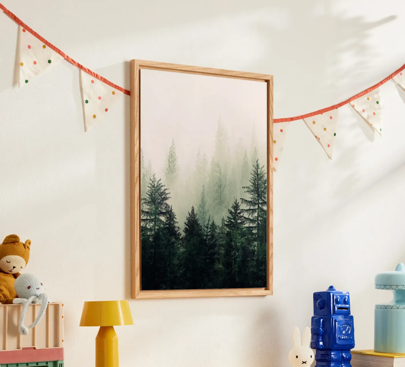 Foggy Pine Trees plexiglass da andreas12