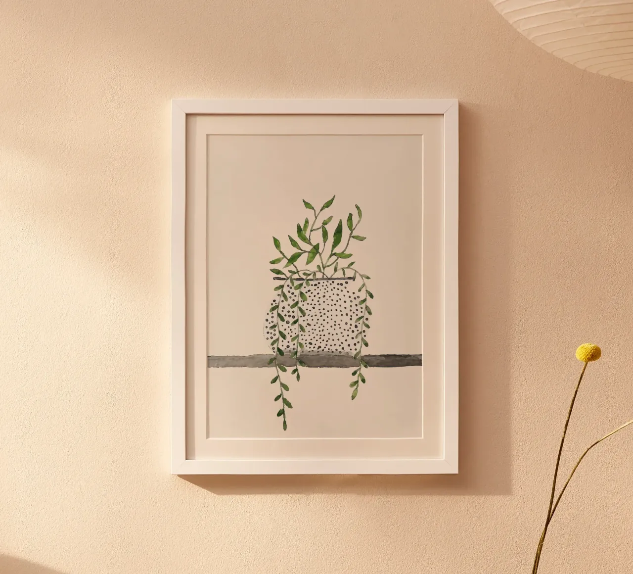 Minimal Stem Bloom poster da andreas12