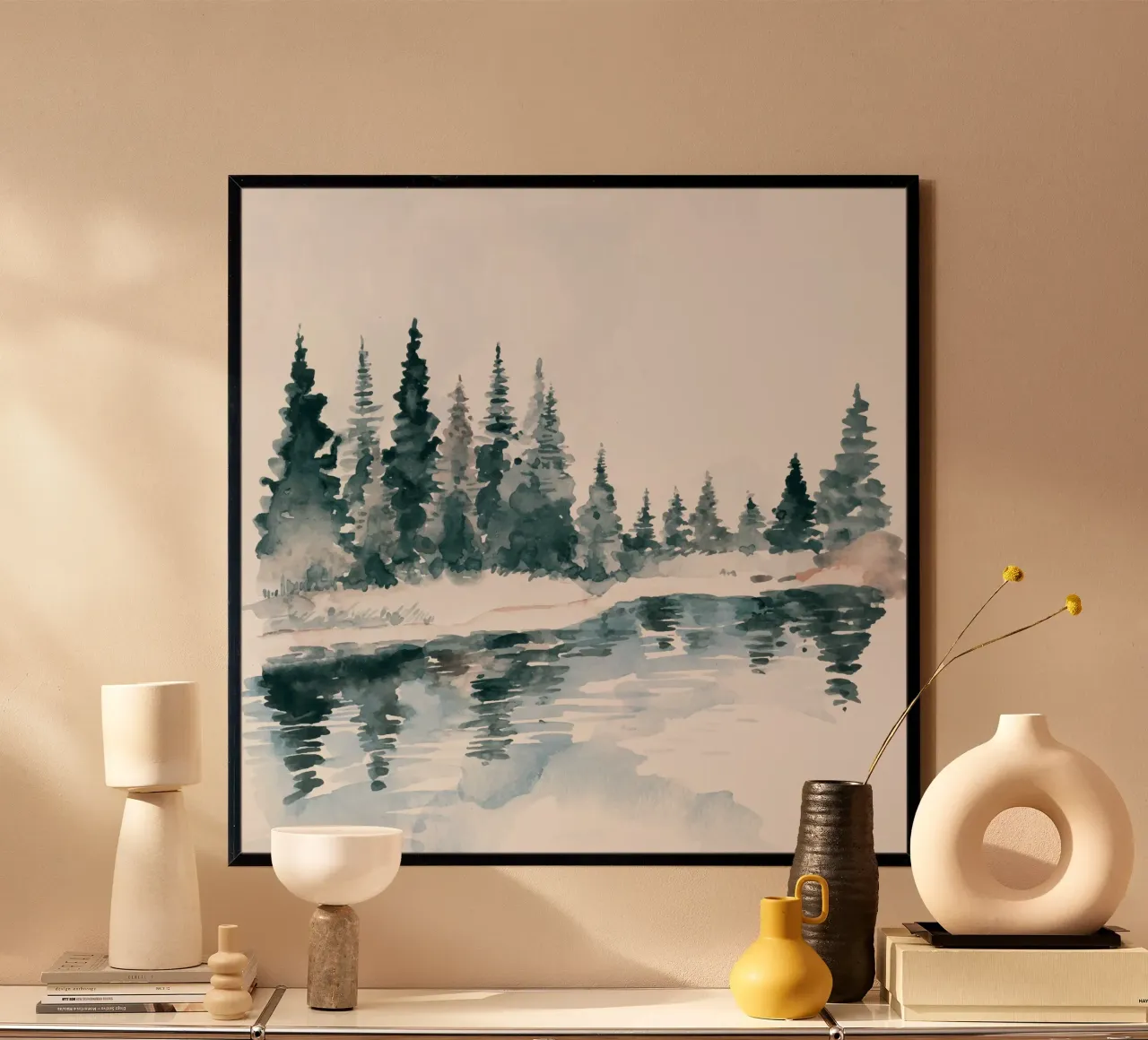 Mountain River poster by andreas12
