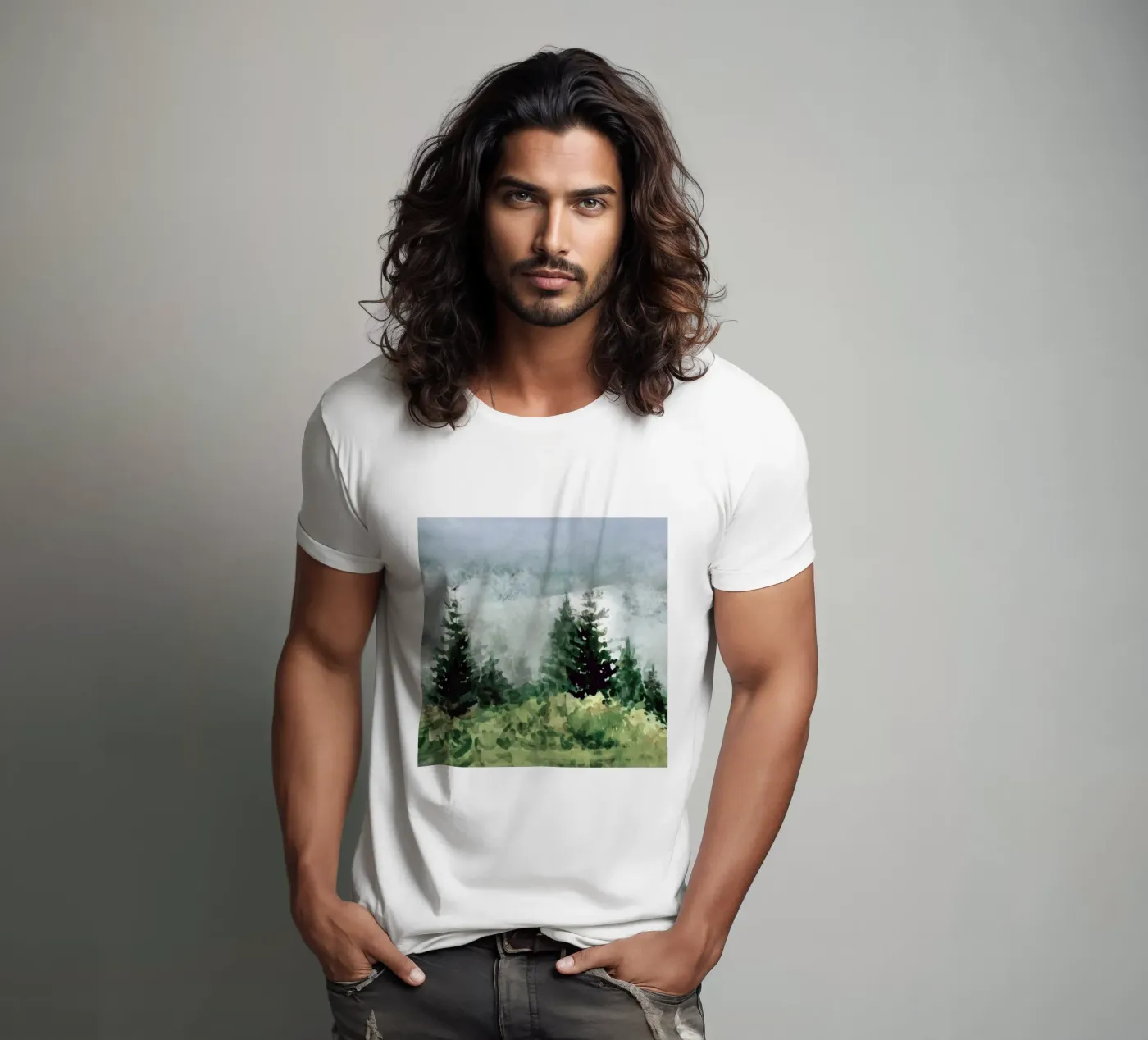 Pine Trees t-shirt da andreas12