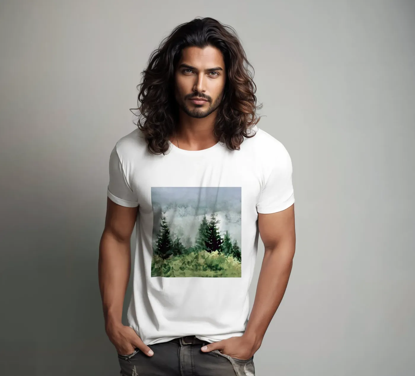Pine Trees t-shirt da andreas12