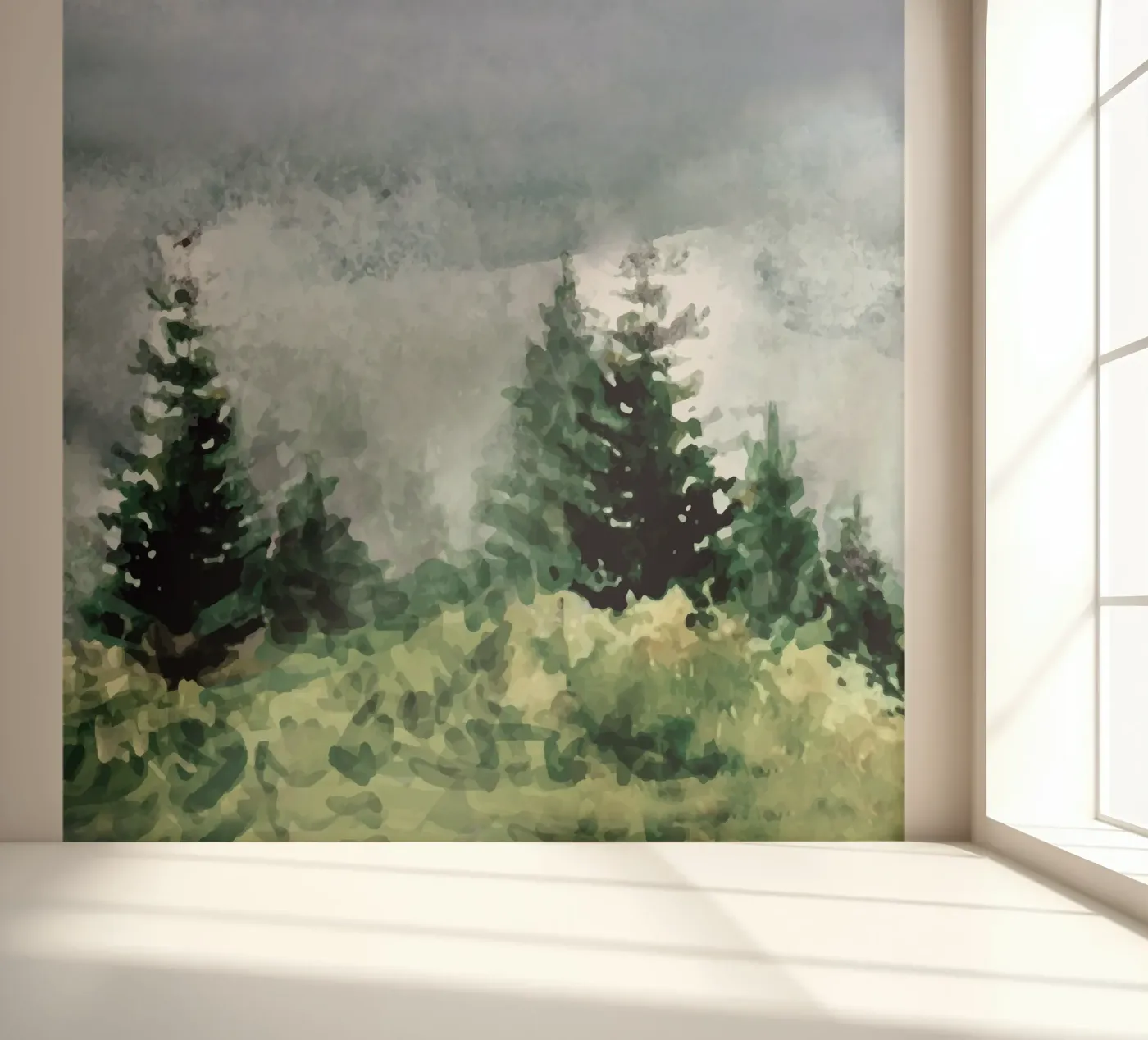 Pine Trees fotobehang van andreas12