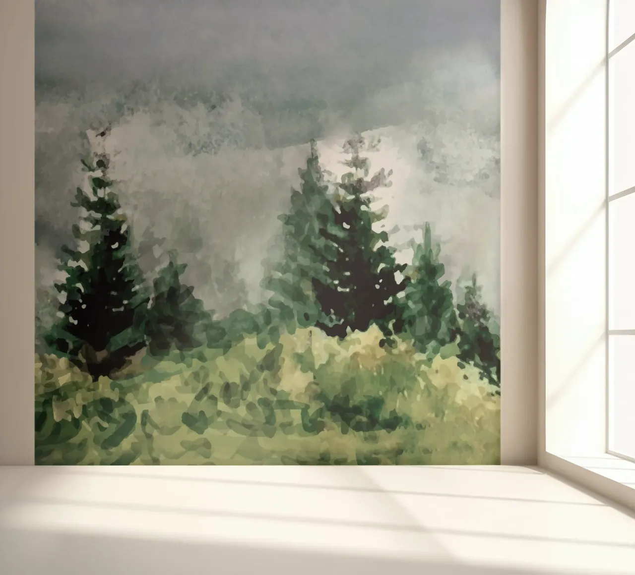 Pine Trees fotobehang van andreas12