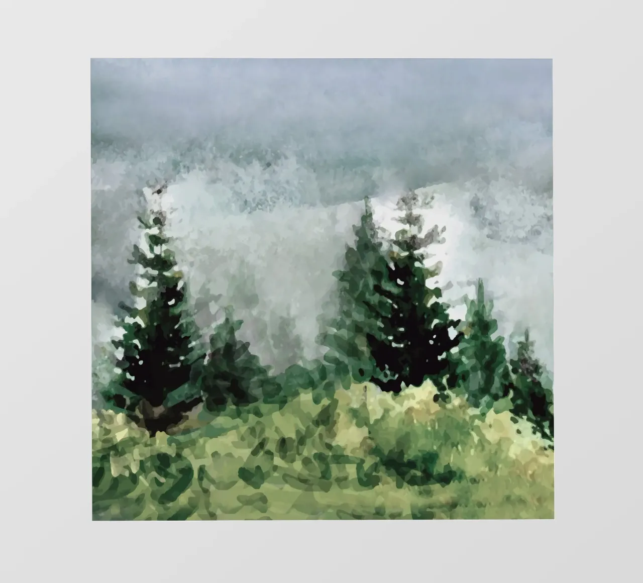 Pine Trees fotobehang van andreas12