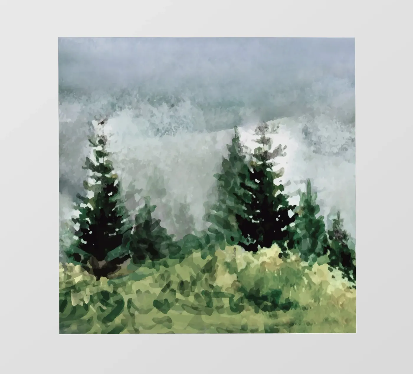 Pine Trees fotobehang van andreas12