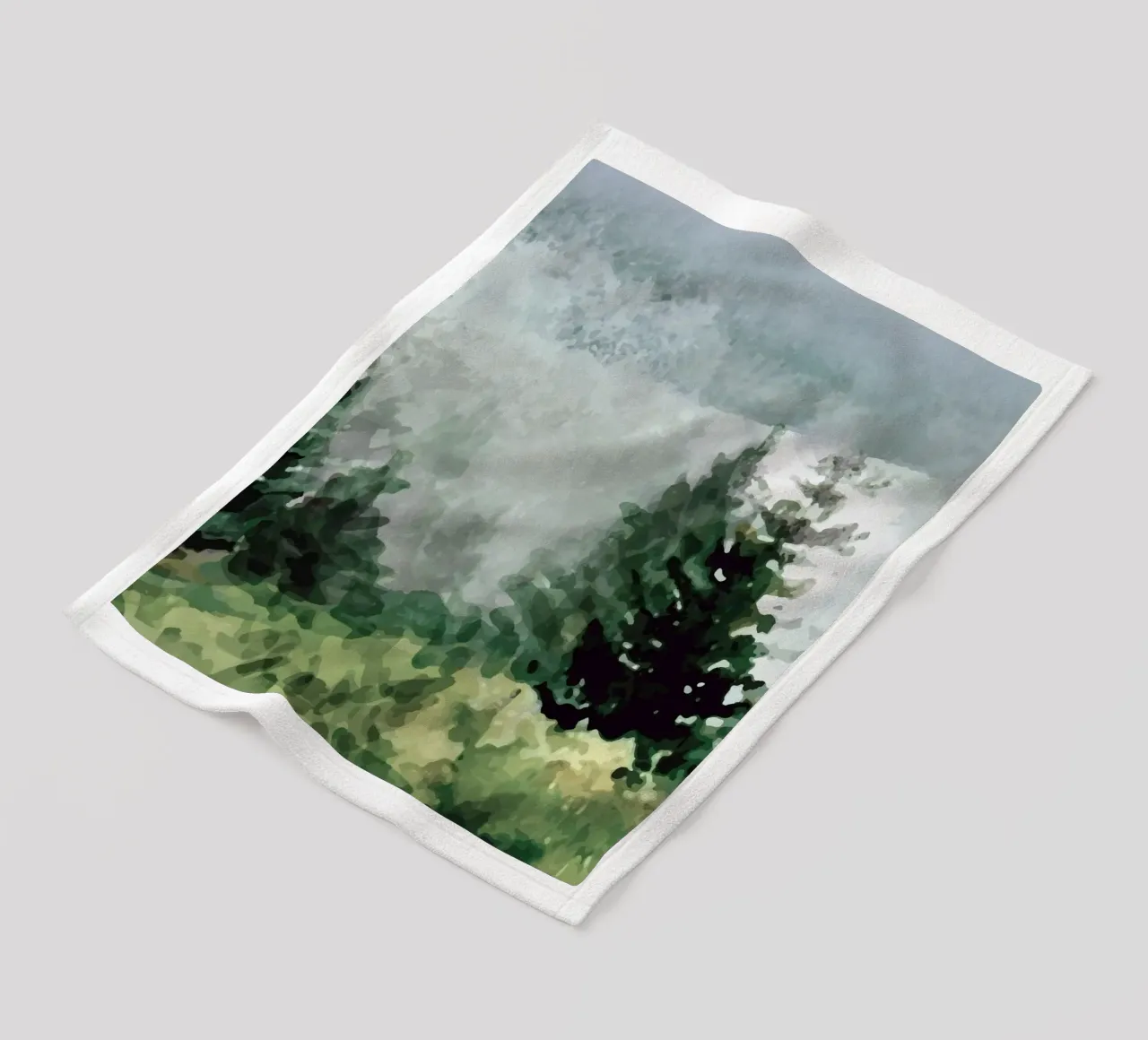 Pine Trees coperta in pile da andreas12