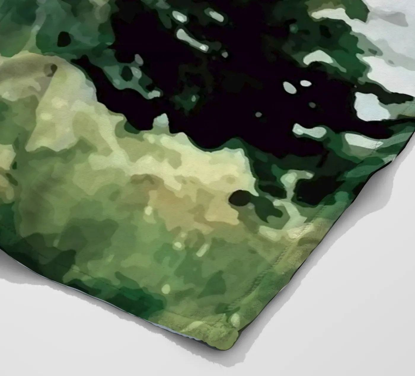 Pine Trees Fleecedecke von andreas12