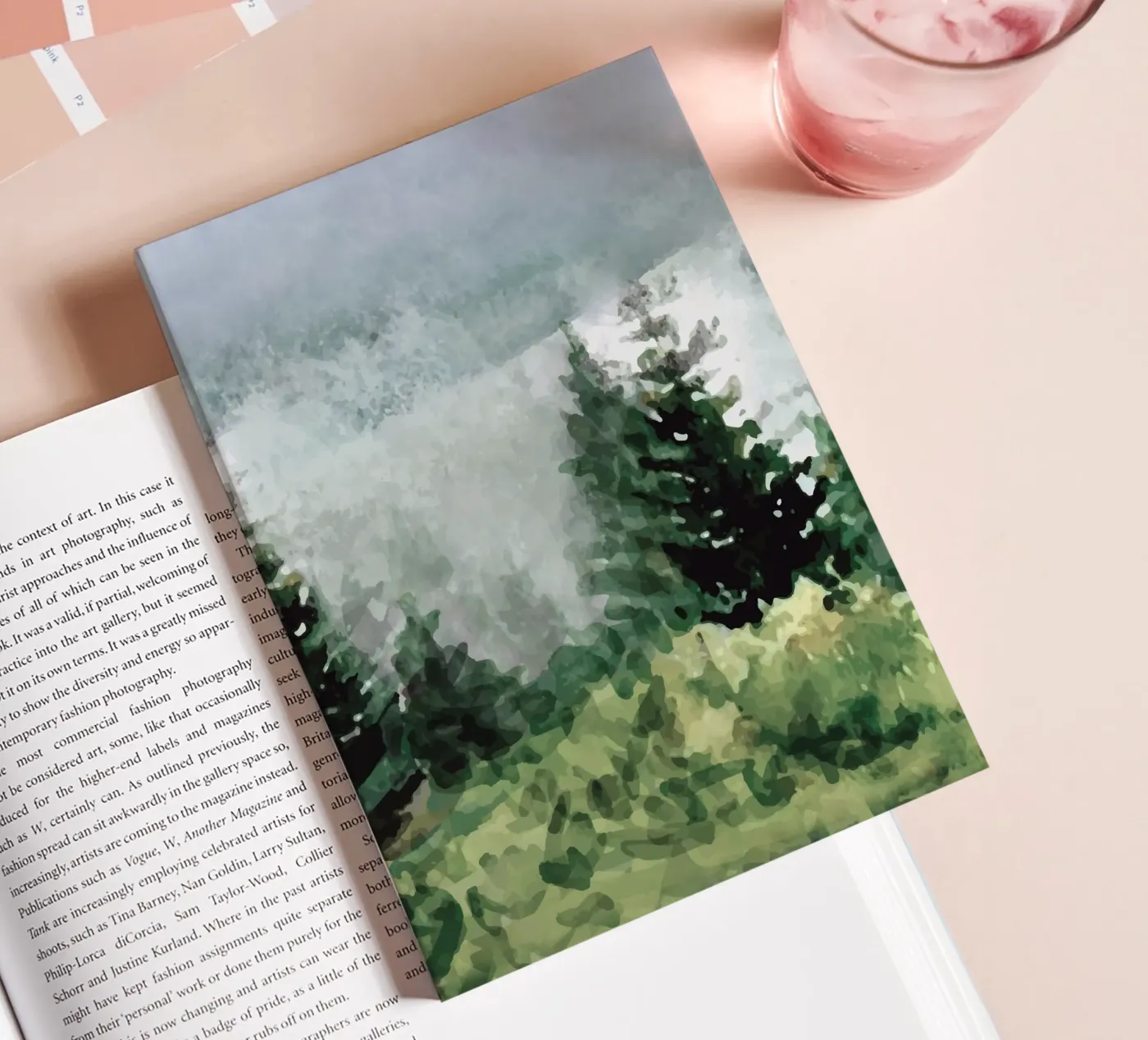 Pine Trees notebook by andreas12