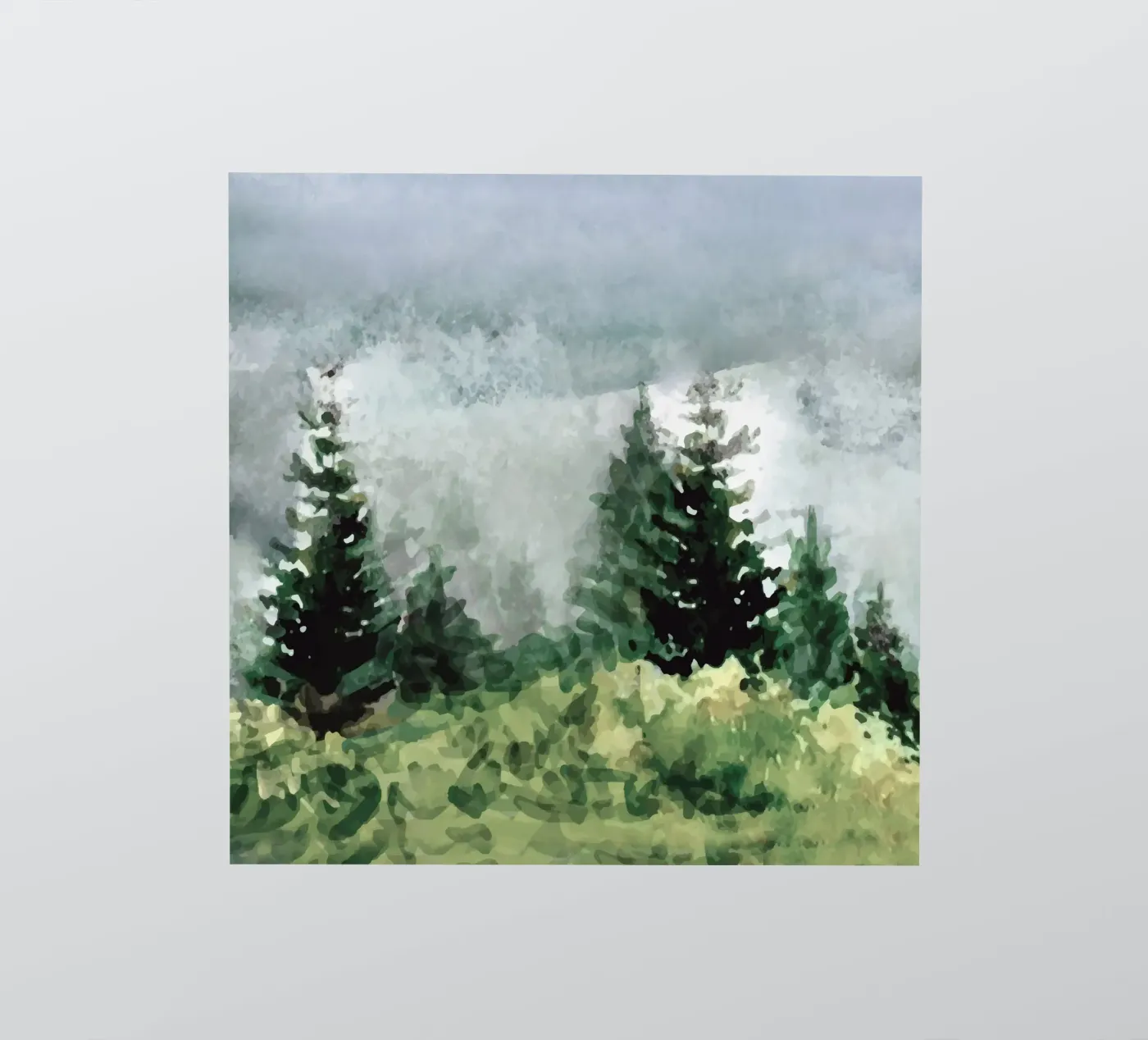 Pine Trees sticker by andreas12