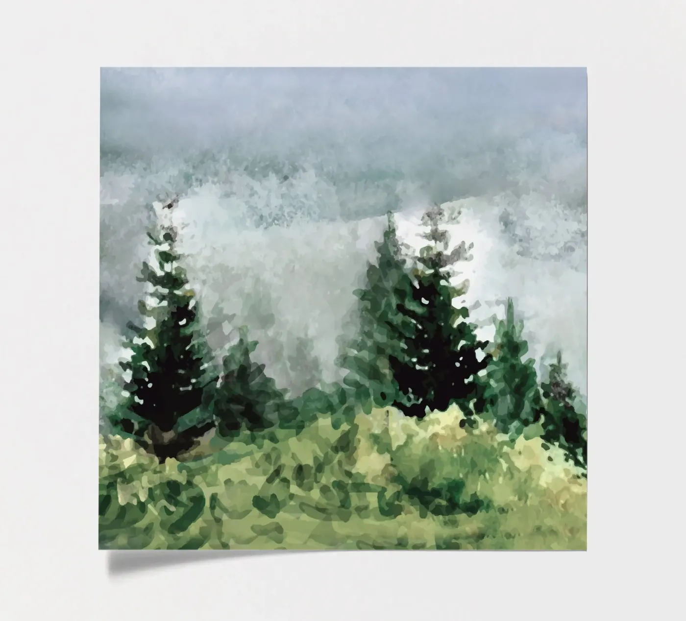 Pine Trees sticker sheet by andreas12