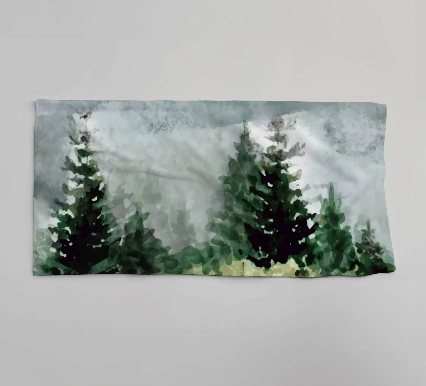 Pine Trees Handtuch von andreas12