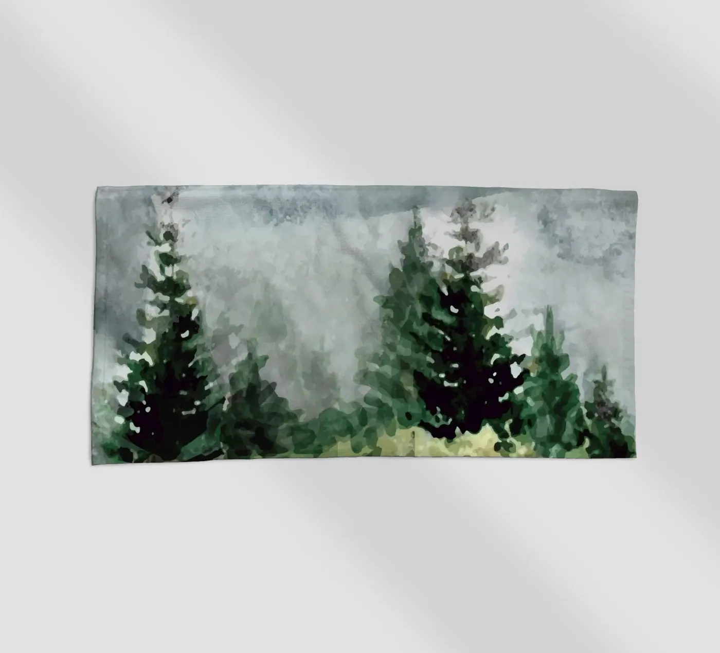 Pine Trees Strandtuch von andreas12