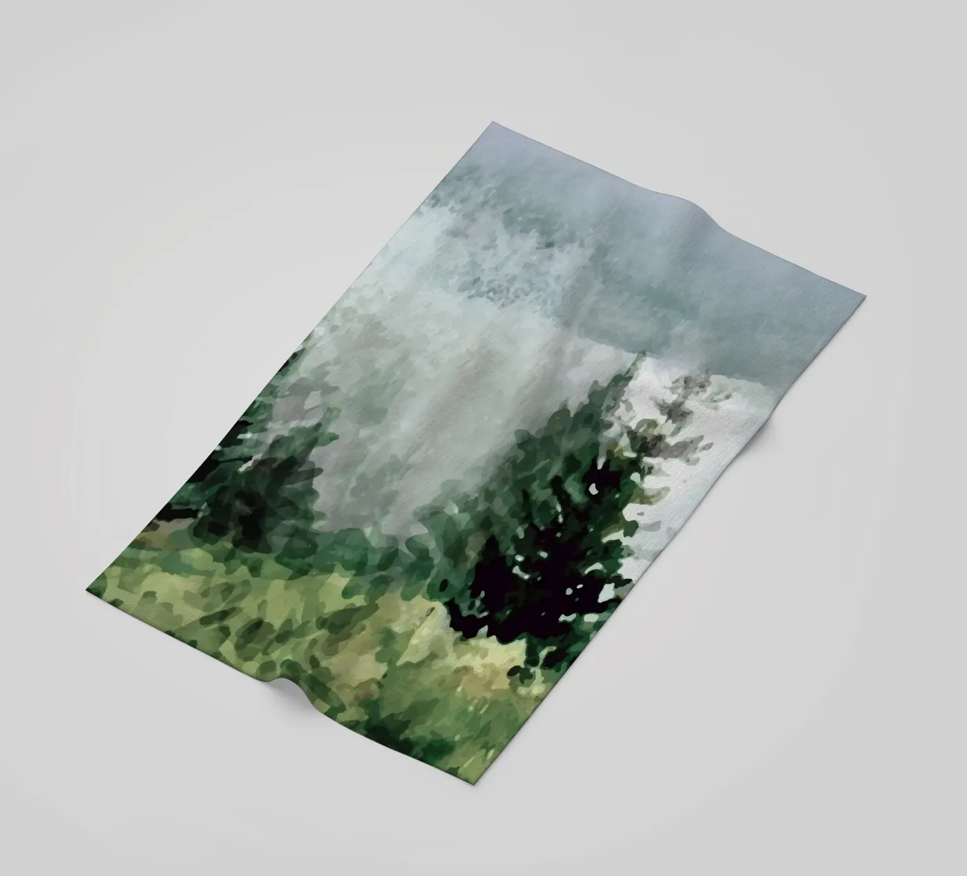 Pine Trees Strandtuch von andreas12