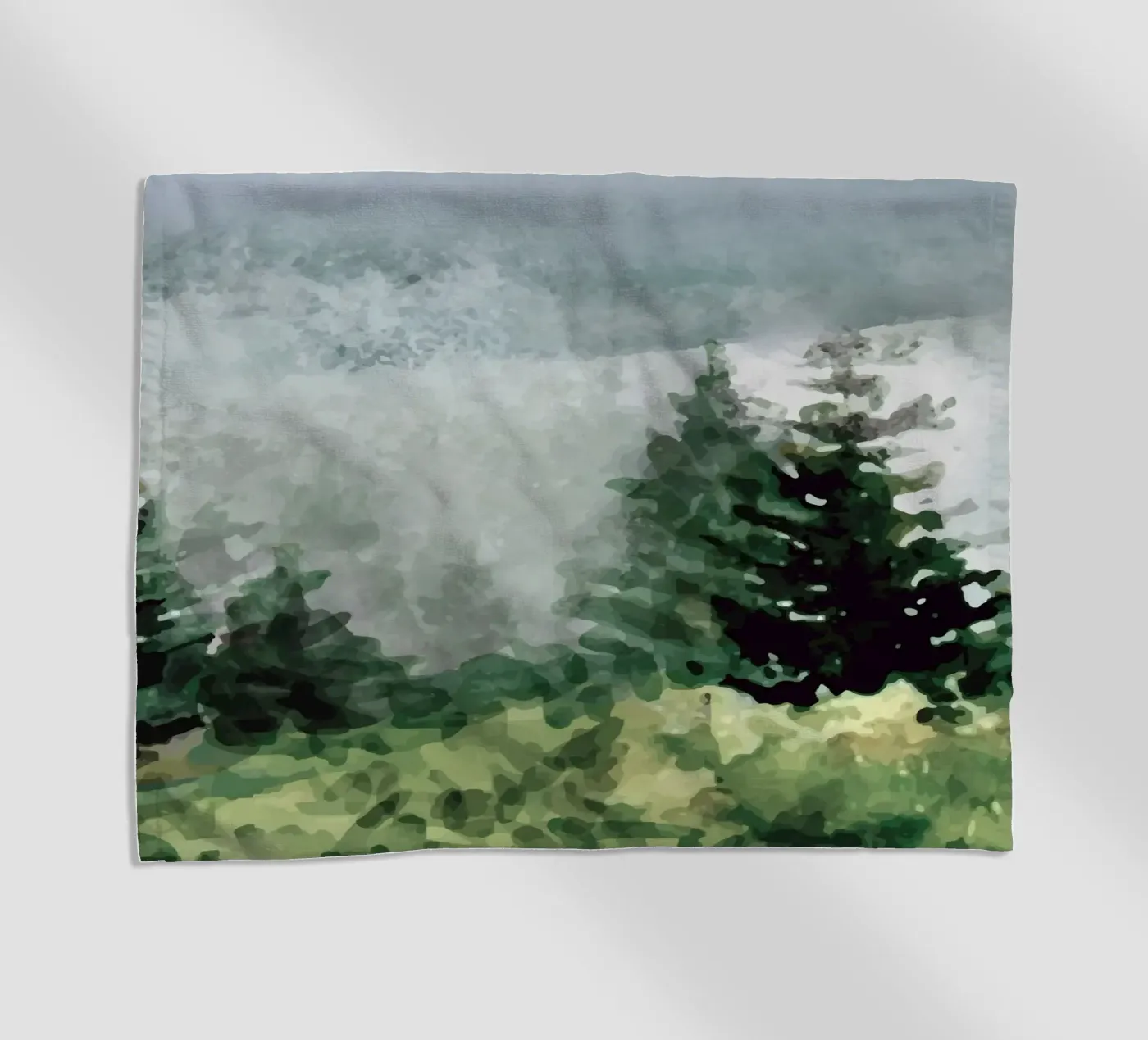 Pine Trees Strandtuch von andreas12