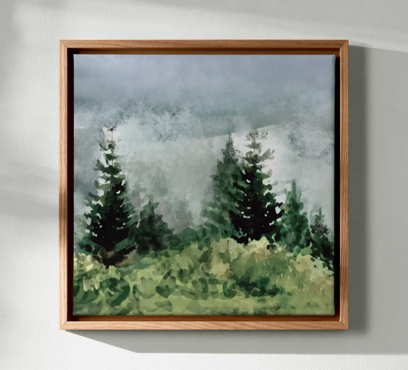 Pine Trees canvas by andreas12