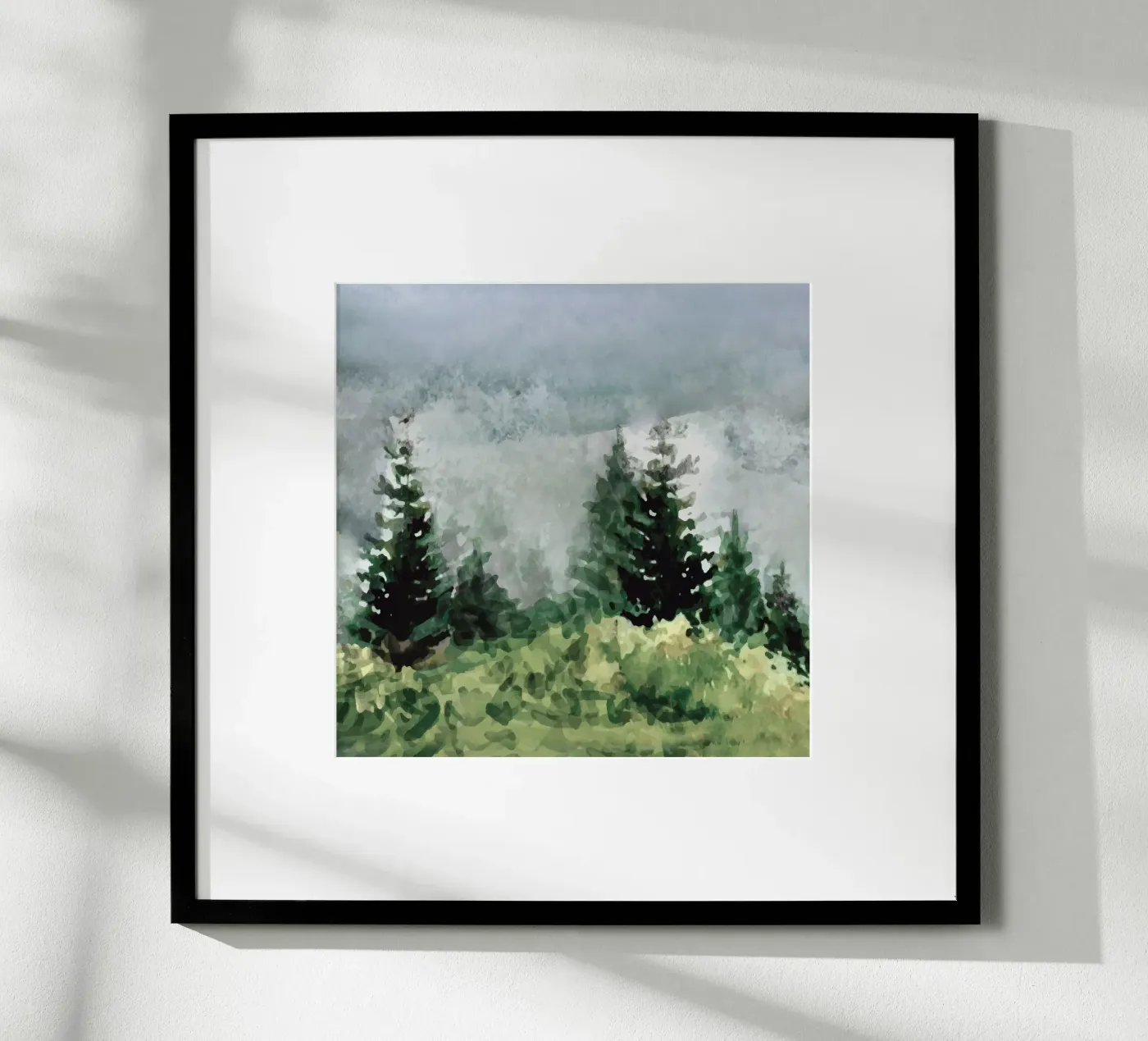 Pine Trees poster by andreas12