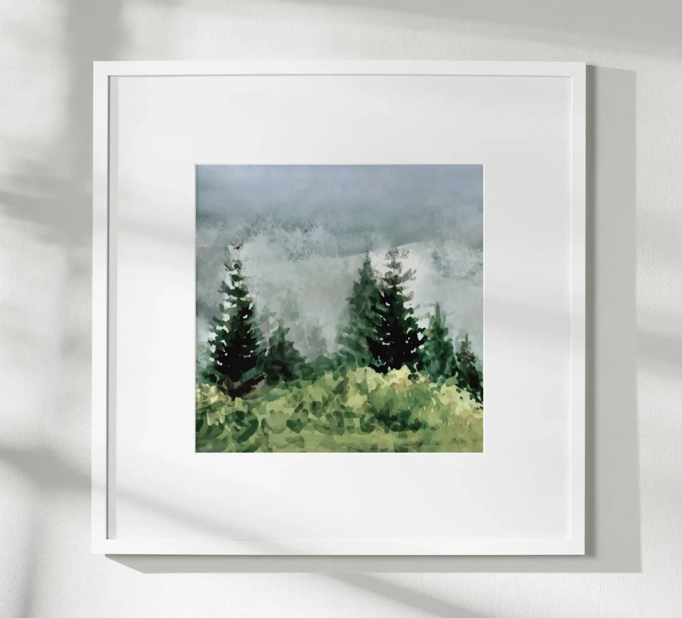 Pine Trees poster by andreas12