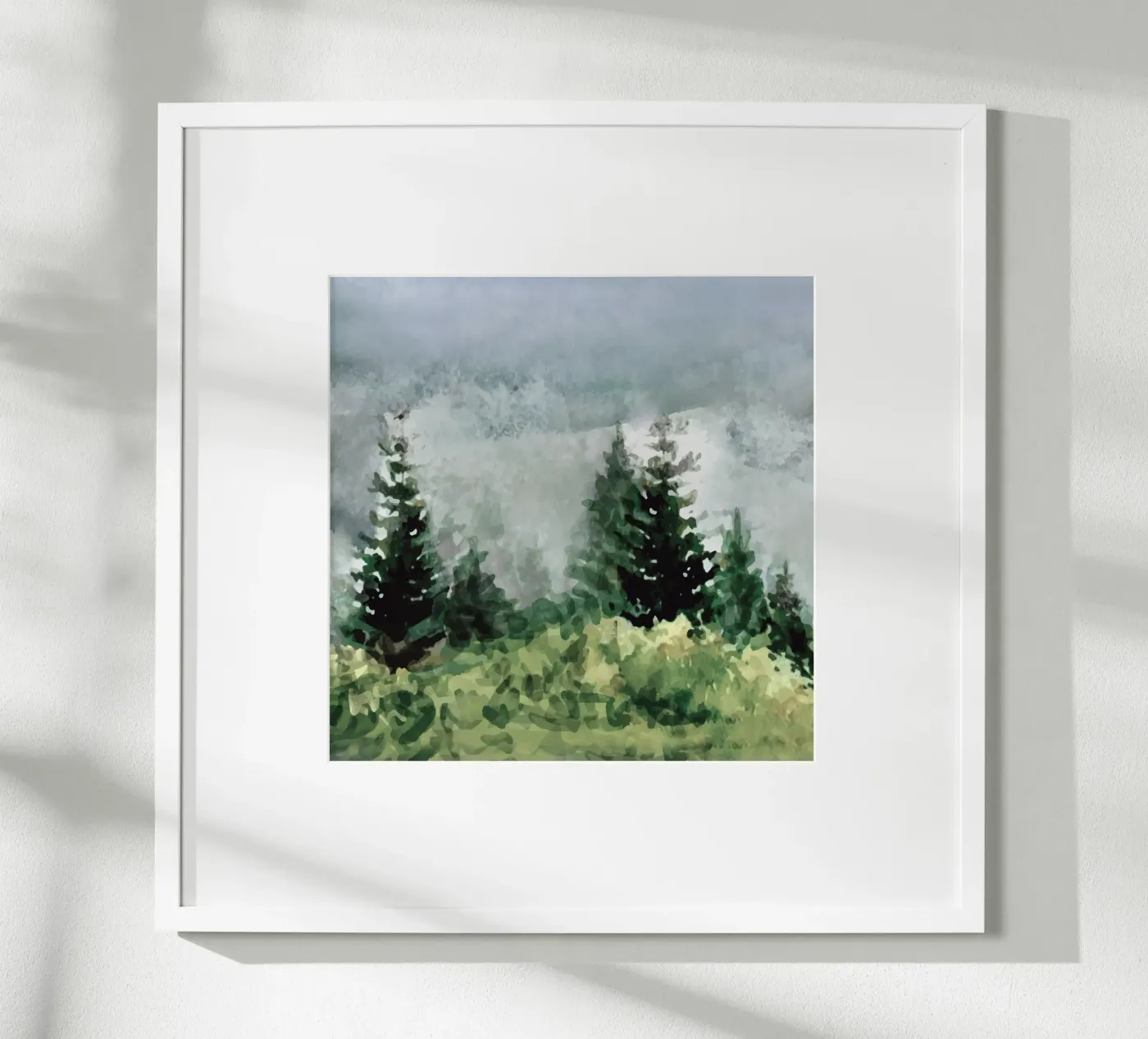 Pine Trees Poster von andreas12