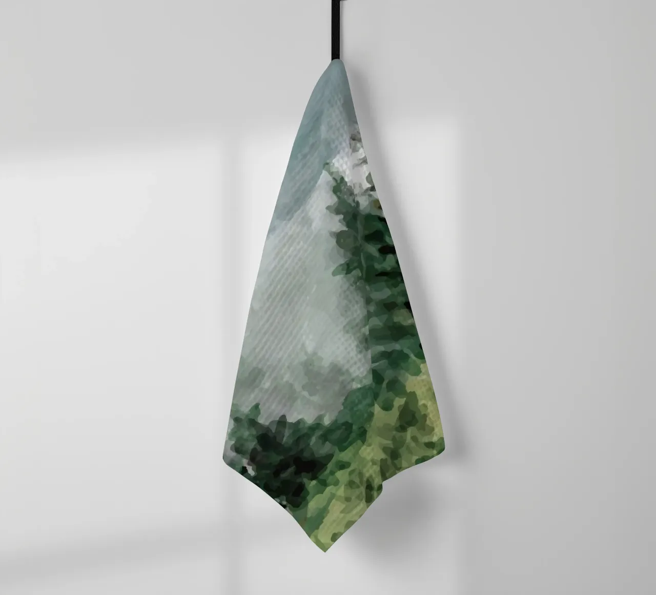 Pine Trees Geschirrtuch von andreas12