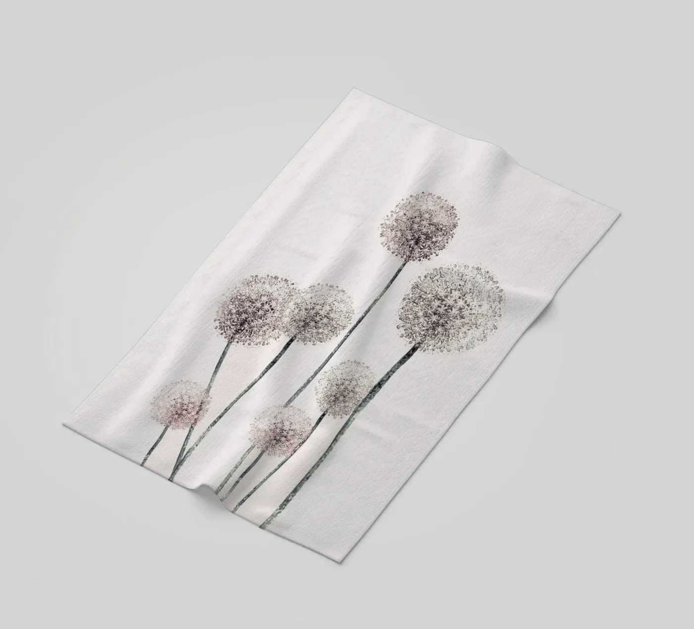 Dandelions beach towel by andreas12
