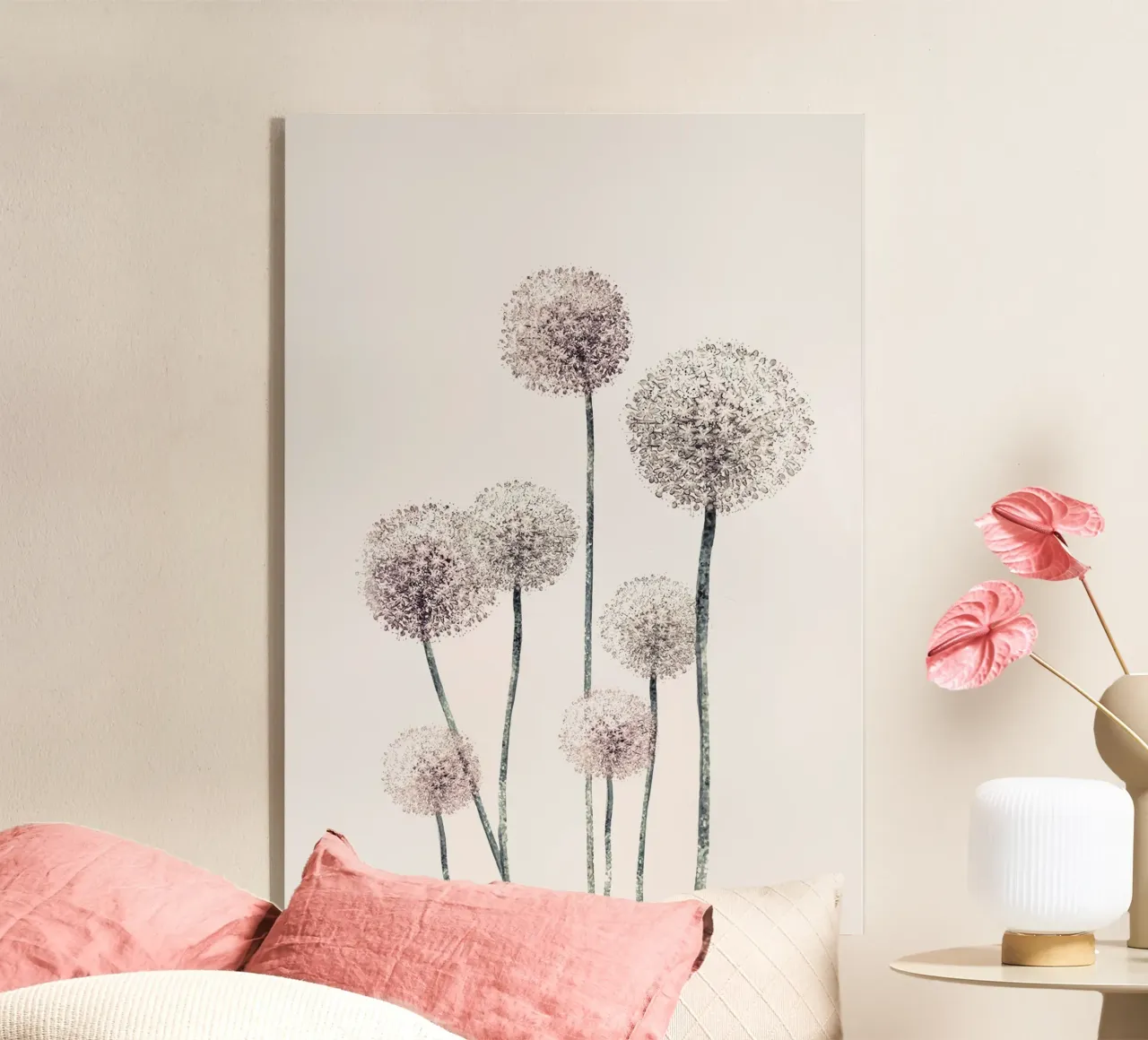 Dandelions acryl van andreas12