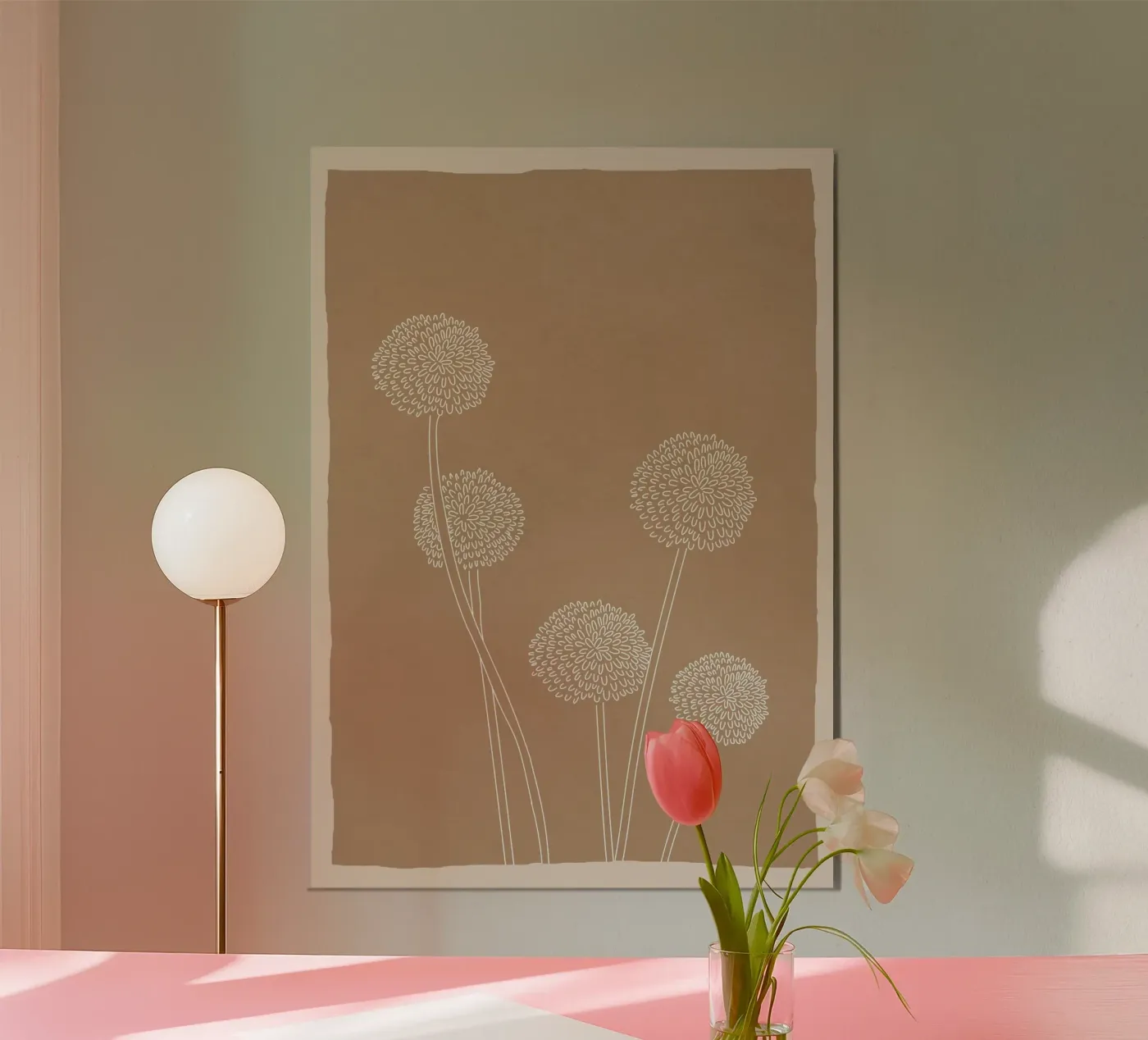 Dandelions poster by andreas12