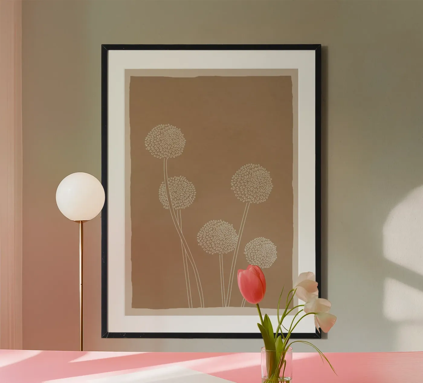 Dandelions poster by andreas12