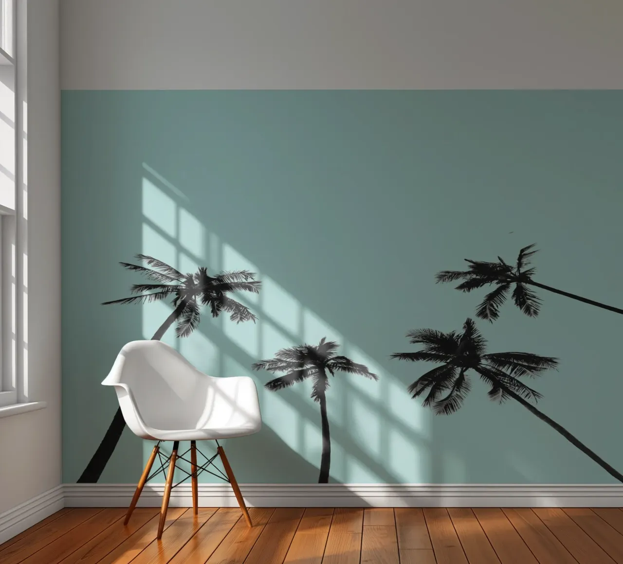 Palm trees fotobehang van andreas12