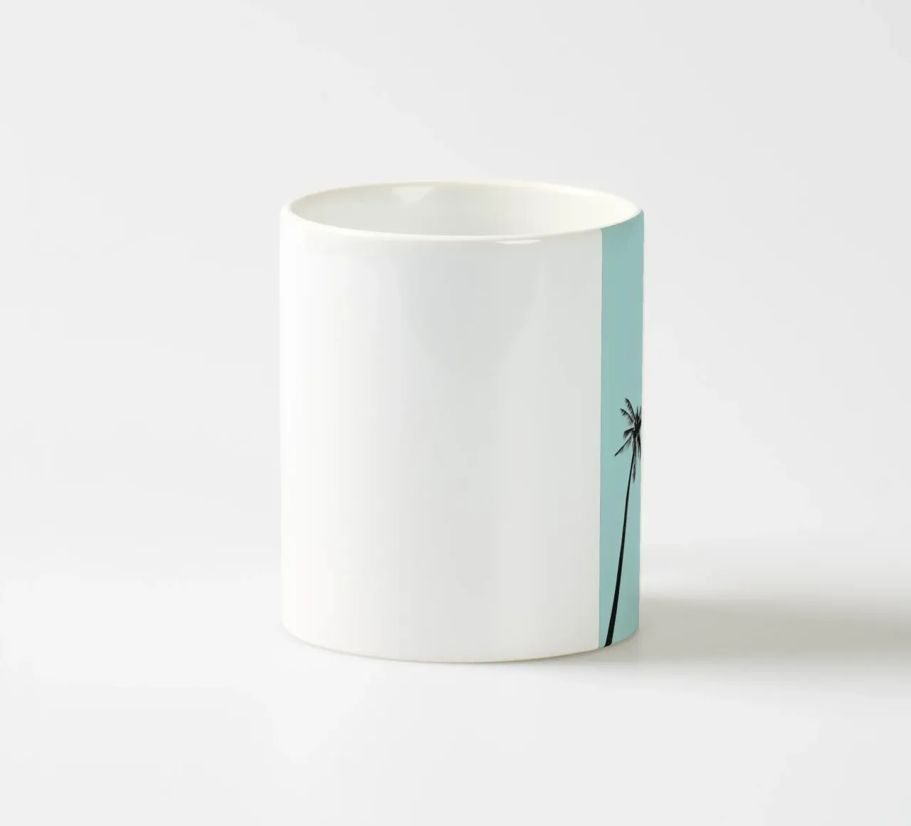 Palm trees ceramic mug by andreas12