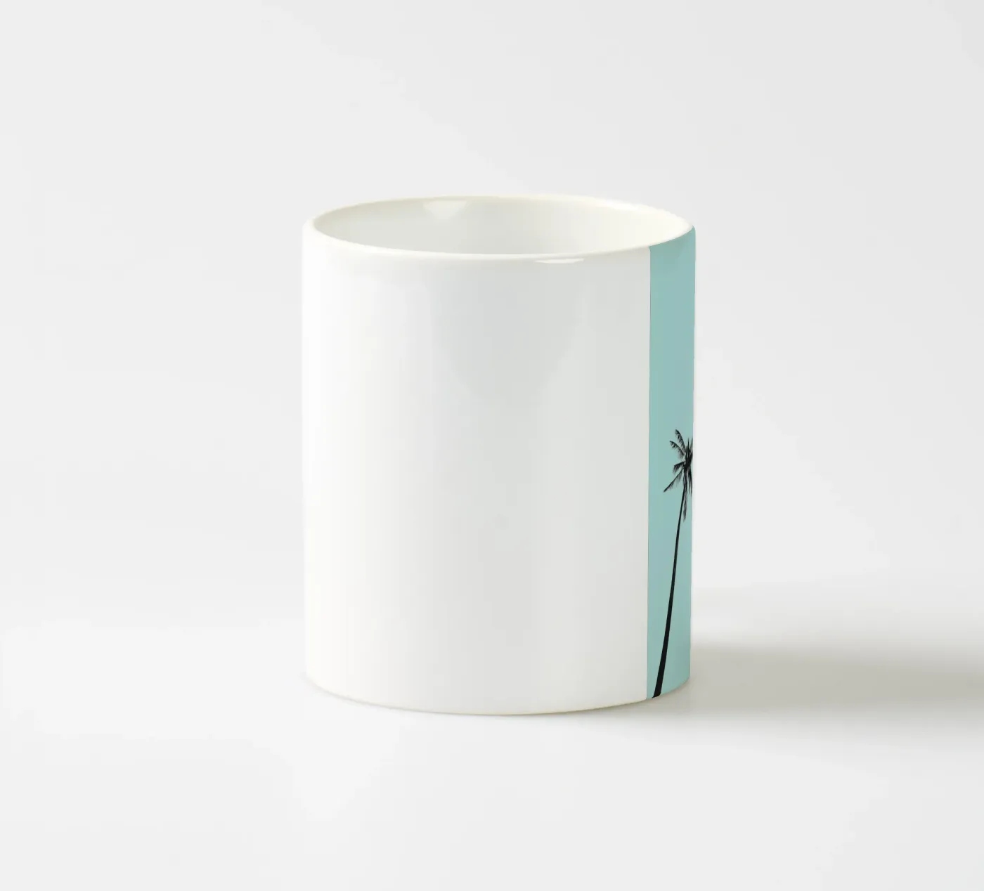 Palm trees ceramic mug by andreas12