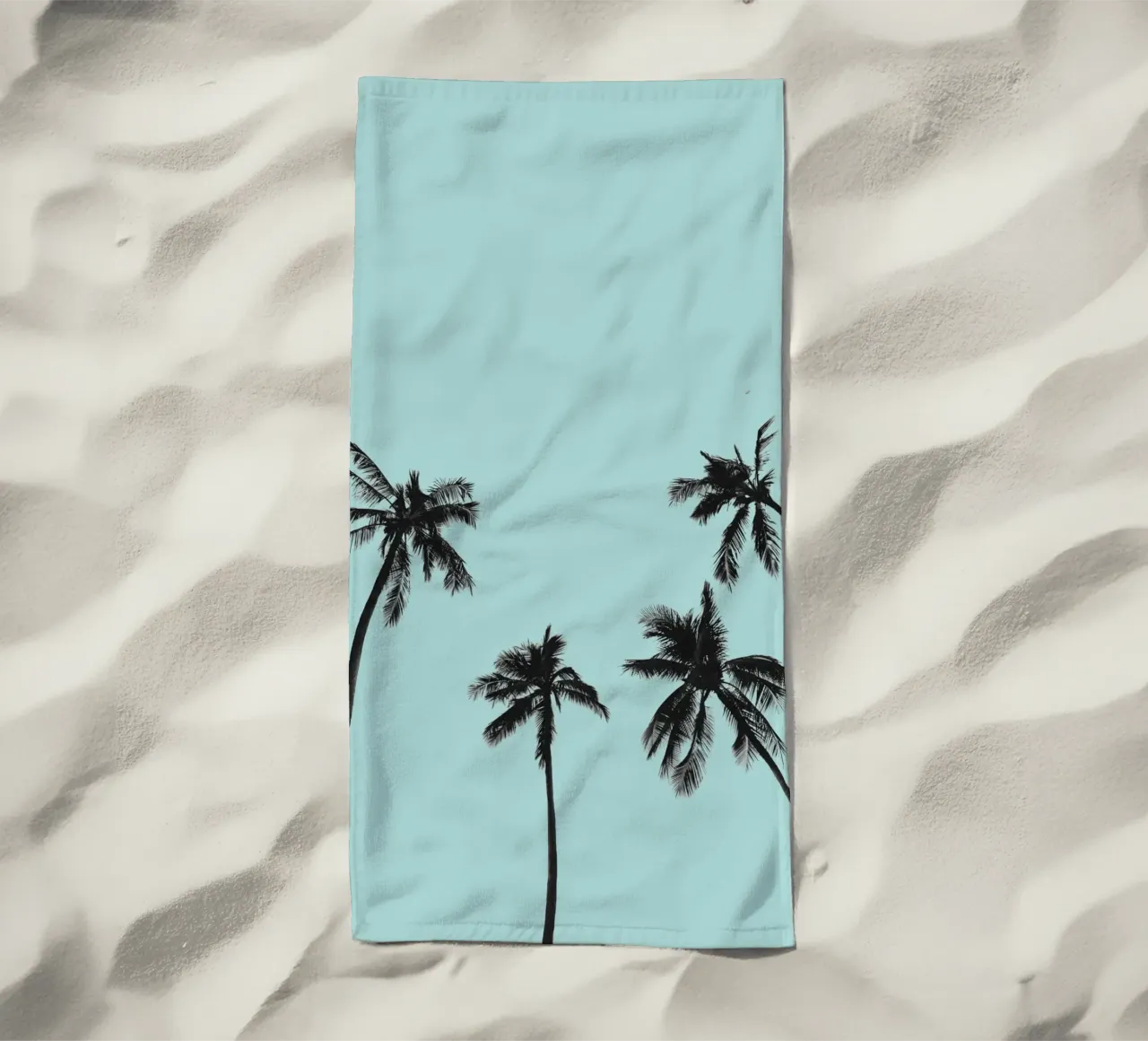 Palm trees strandhanddoek van andreas12