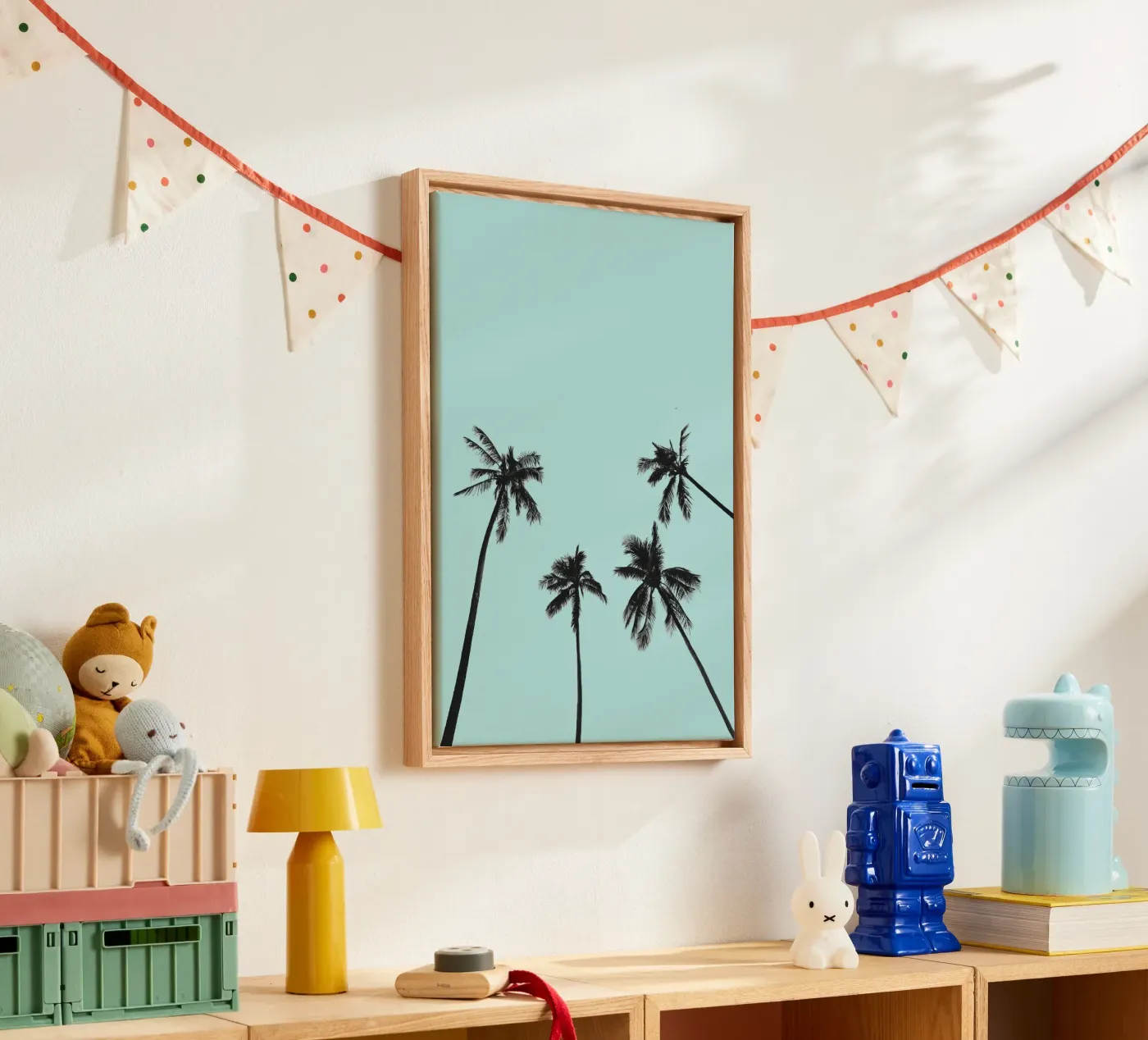 Palm trees canvas by andreas12
