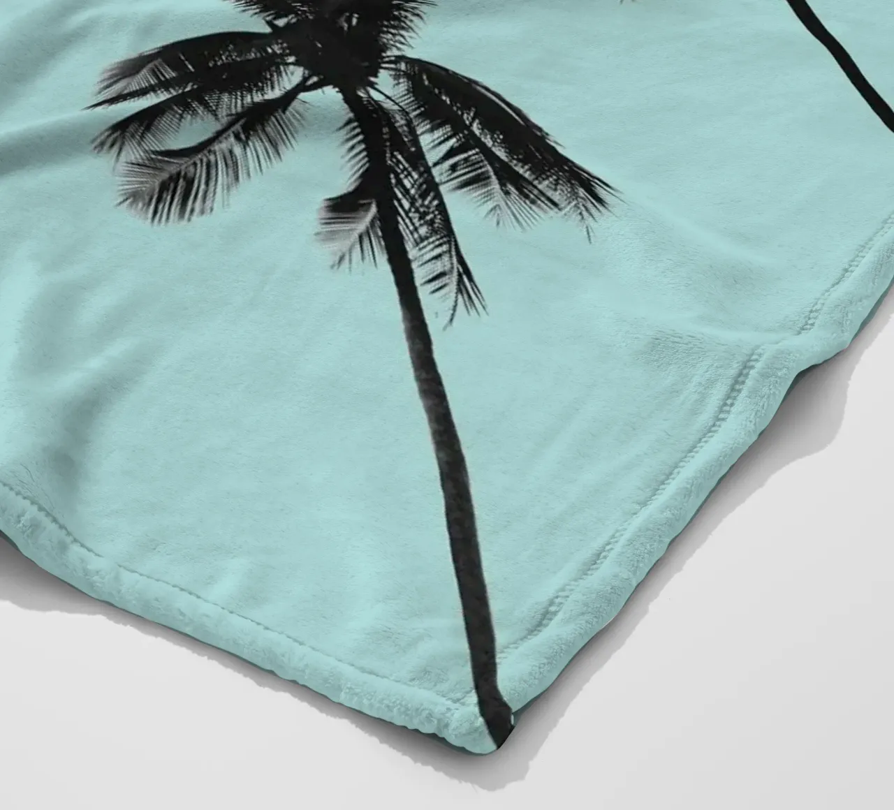 Palm trees Fleecedecke von andreas12