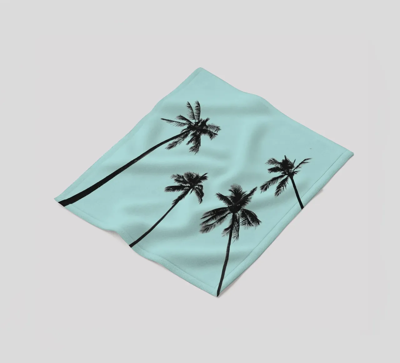 Palm trees Fleecedecke von andreas12