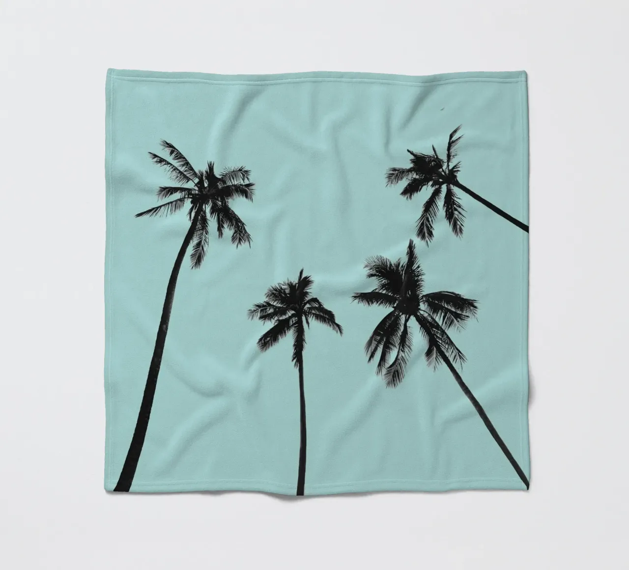 Palm trees Fleecedecke von andreas12