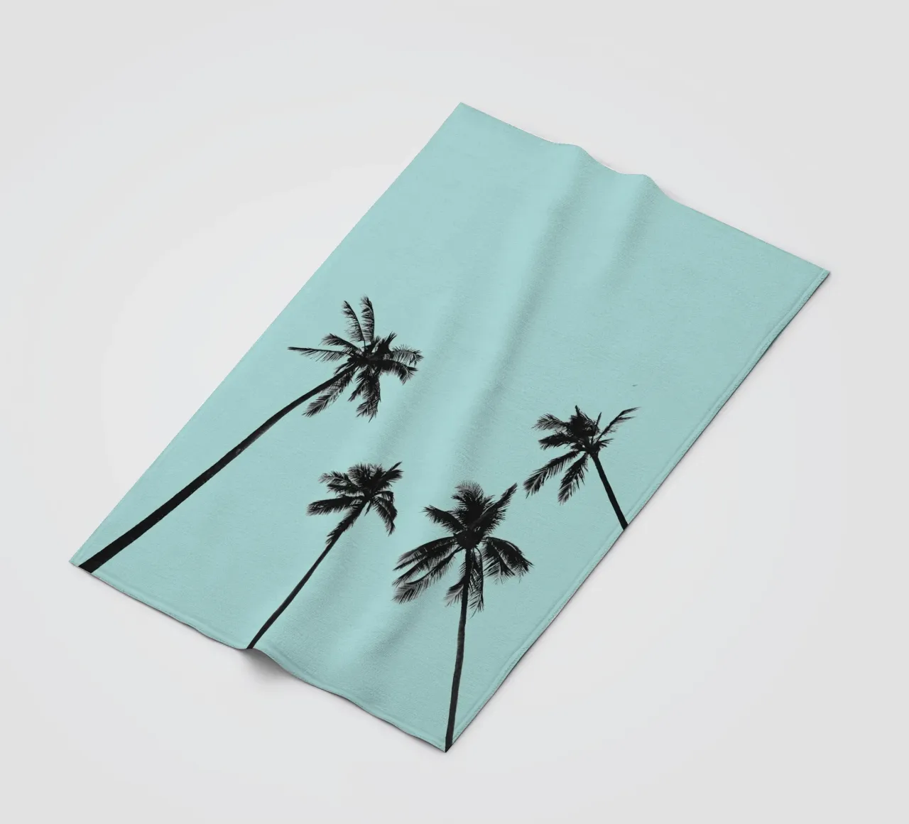 Palm trees Fleecedecke von andreas12