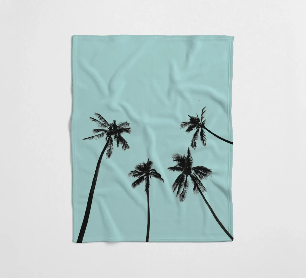 Palm trees Fleecedecke von andreas12