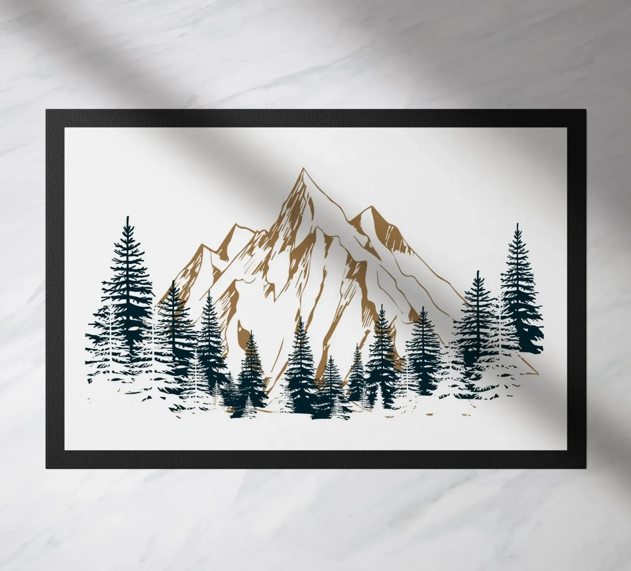 Mountain doormat by andreas12