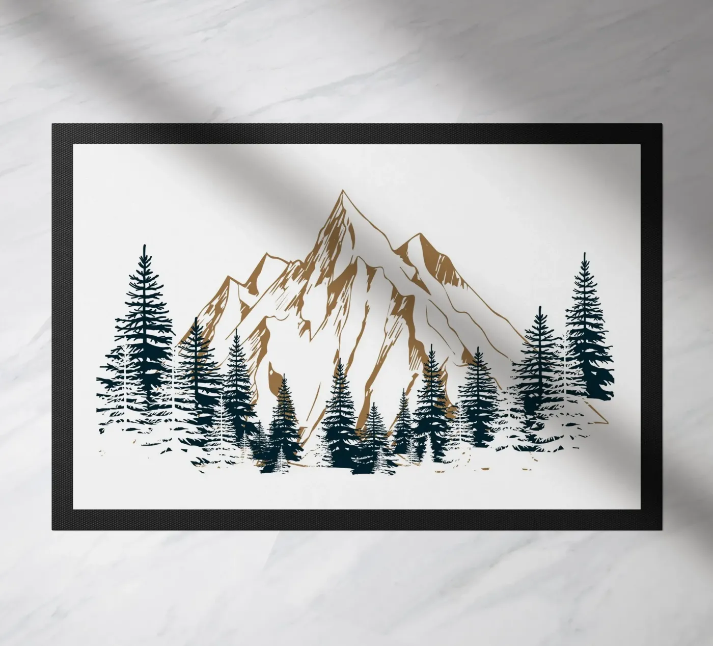 Mountain doormat by andreas12