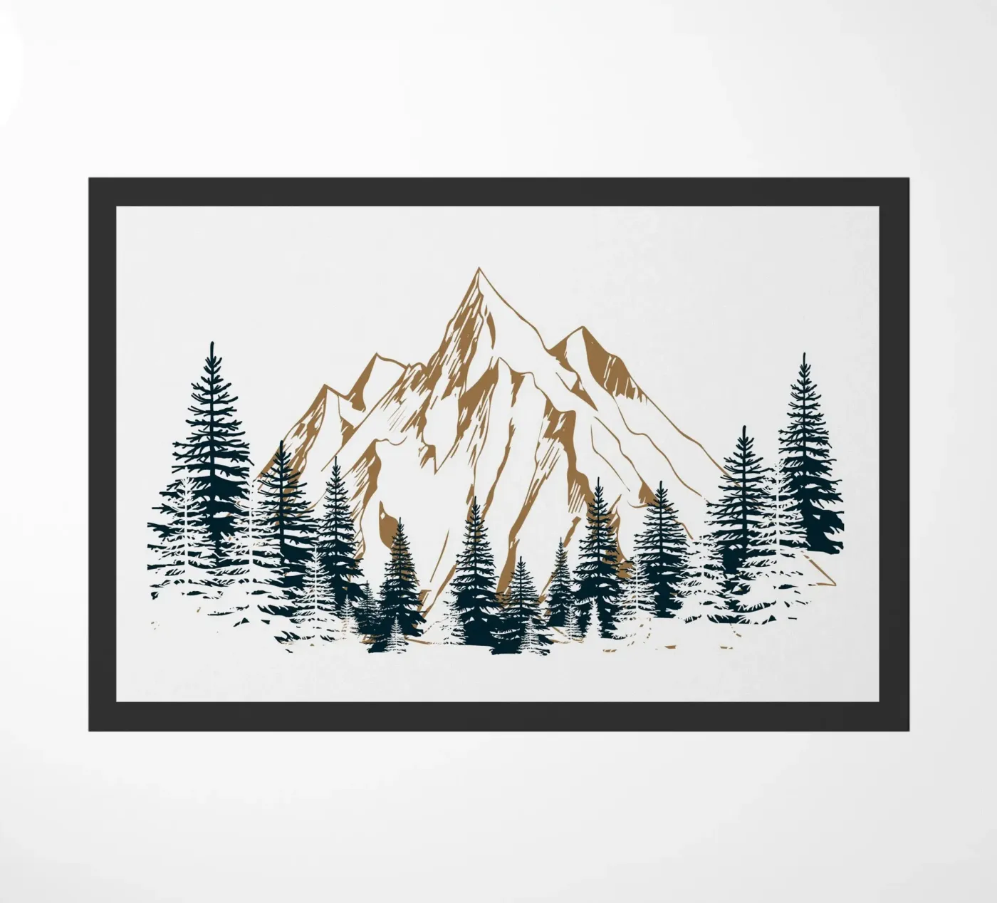 Mountain doormat by andreas12