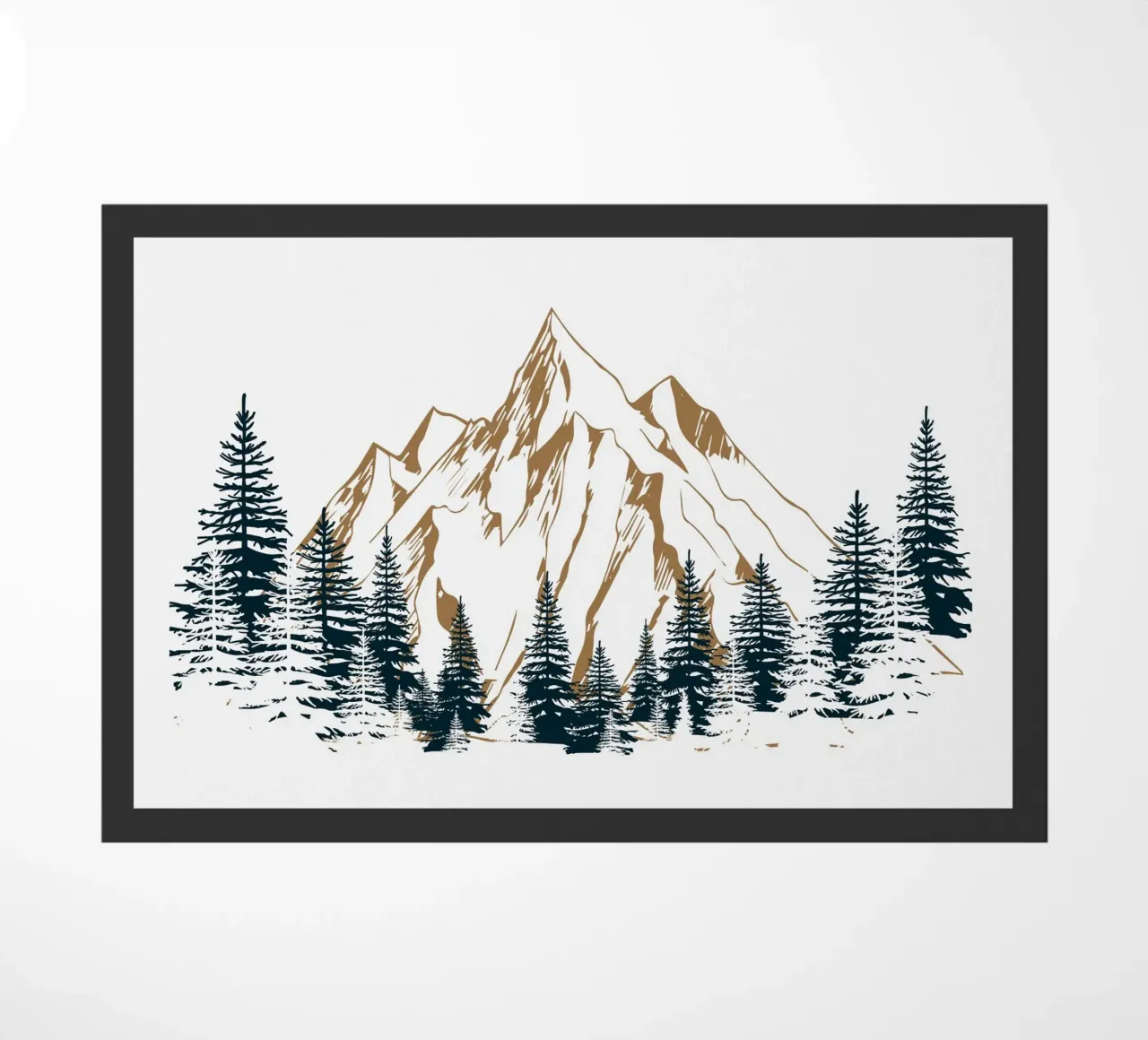 Mountain doormat by andreas12