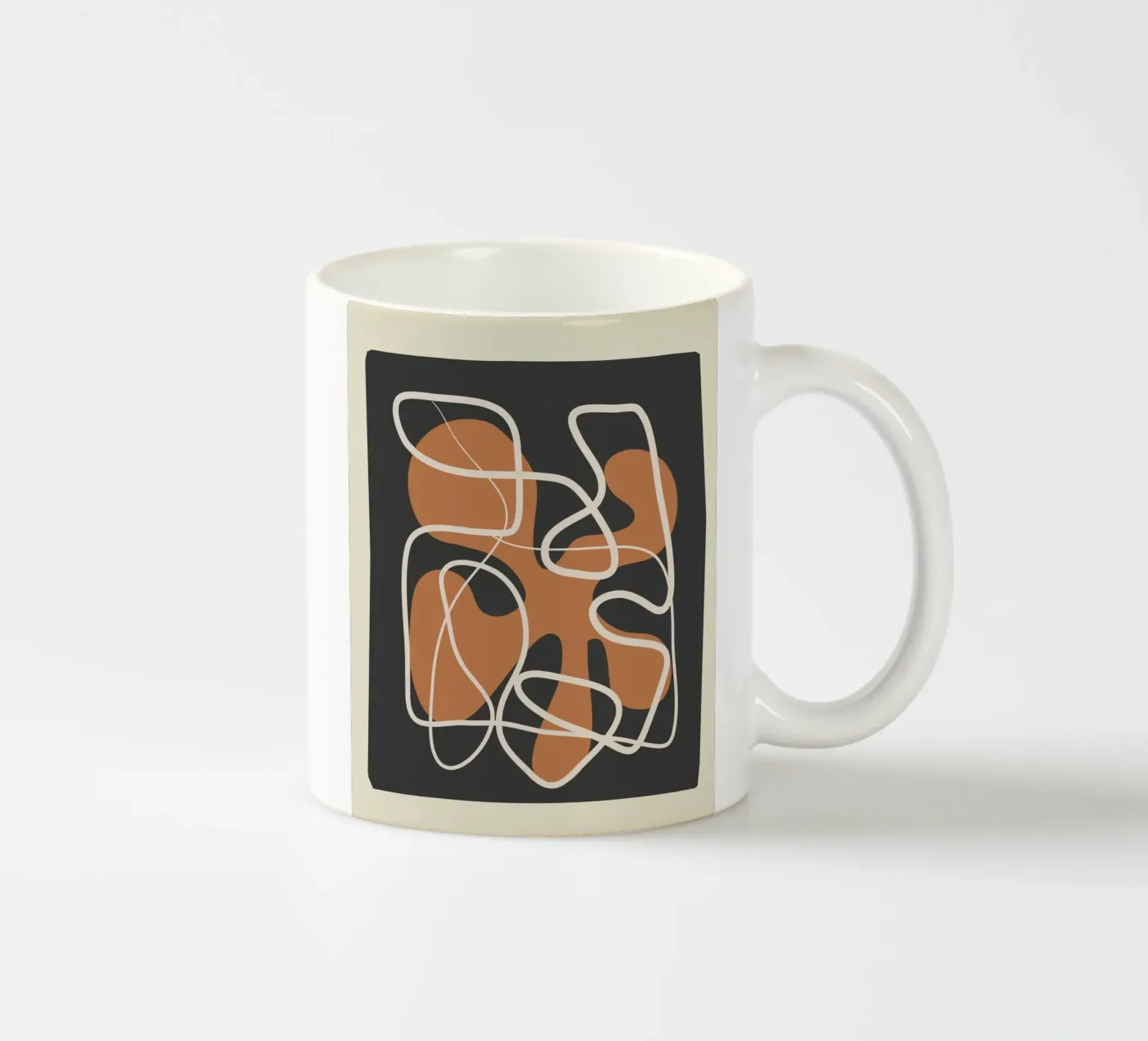 Spatial elegance Keramik Tasse von andreas12