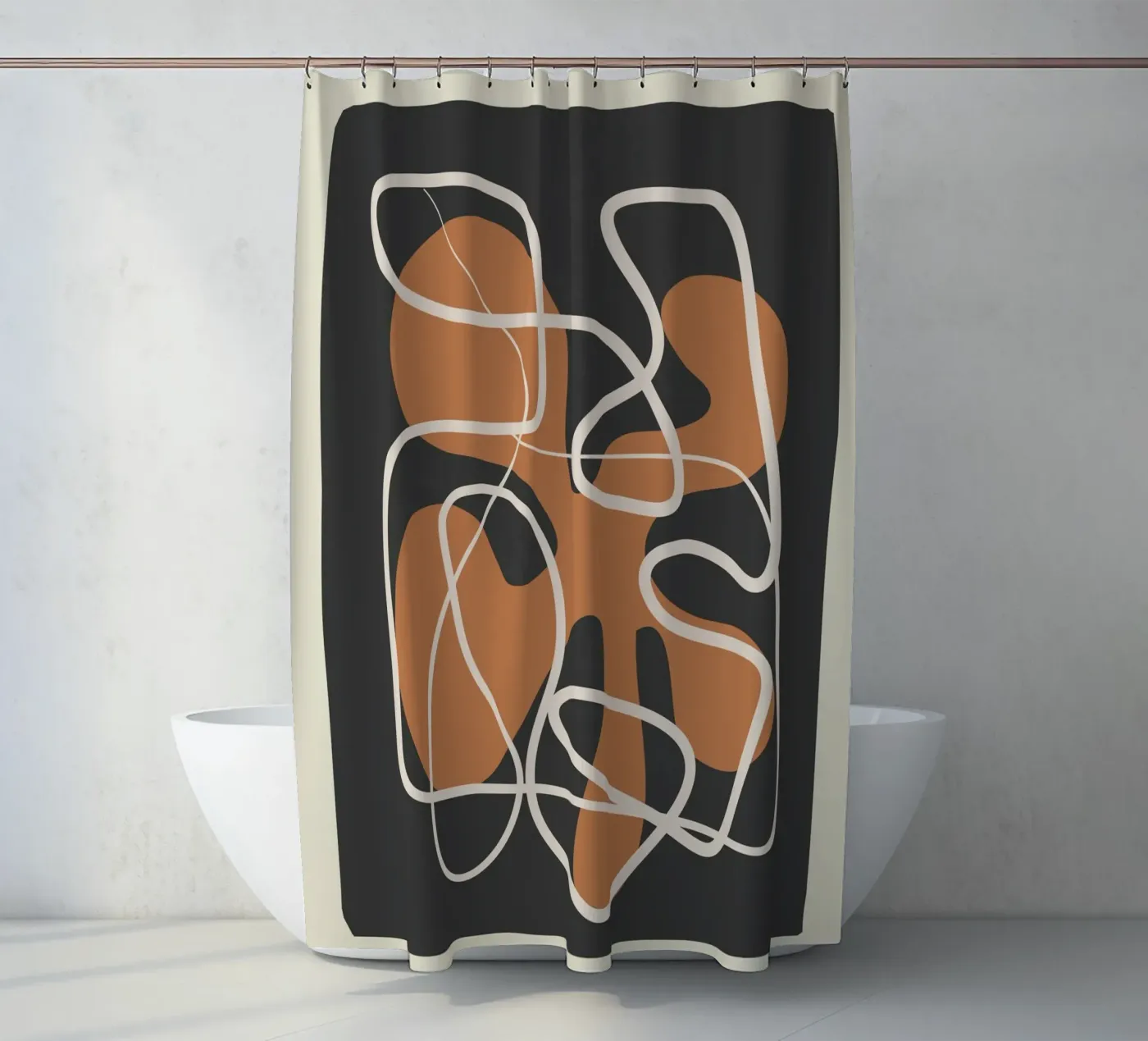 Spatial elegance douchegordijn van andreas12