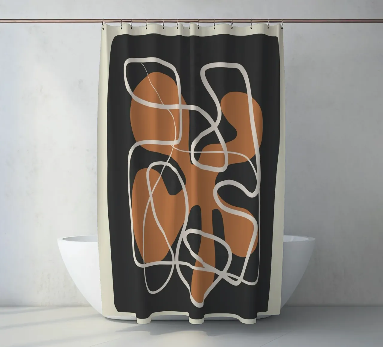 Spatial elegance Duschvorhang von andreas12