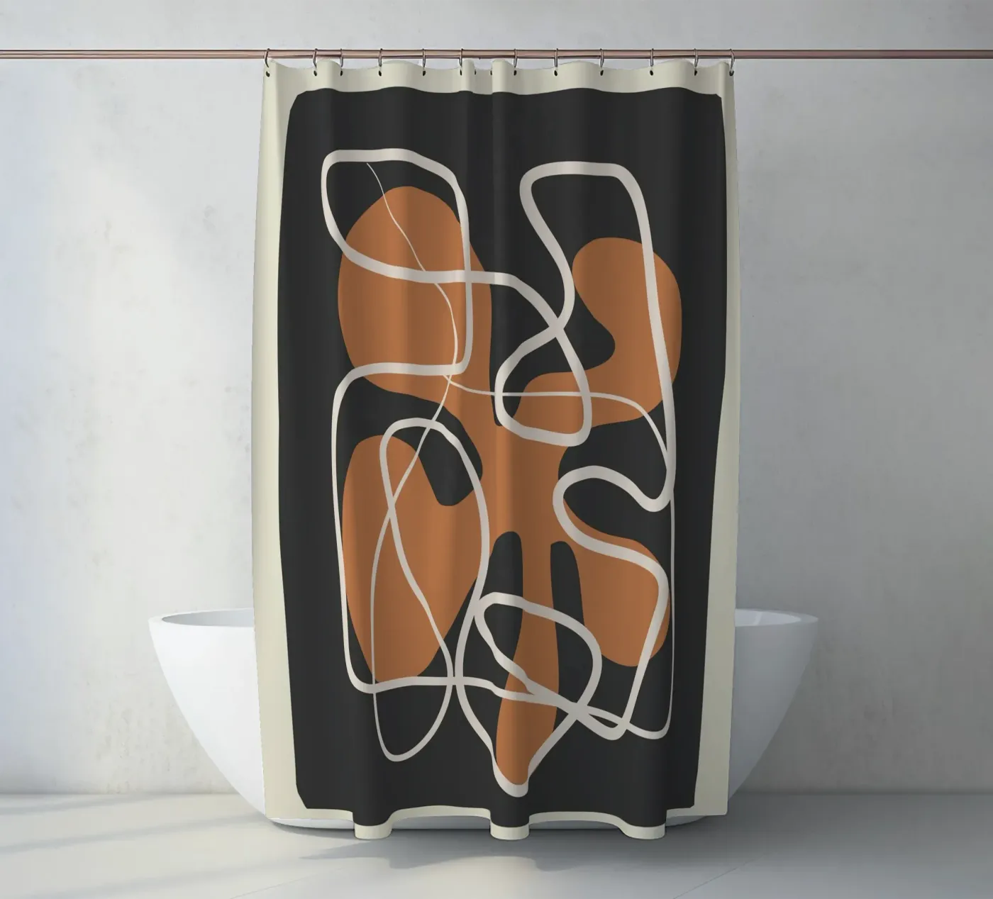 Spatial elegance Duschvorhang von andreas12