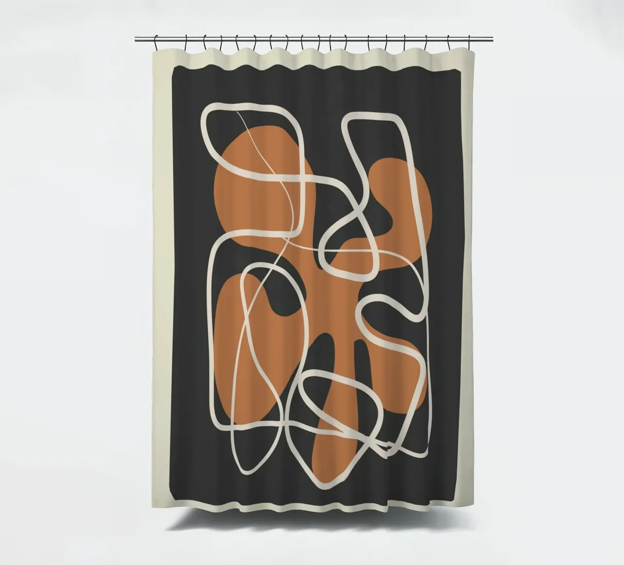 Spatial elegance Duschvorhang von andreas12