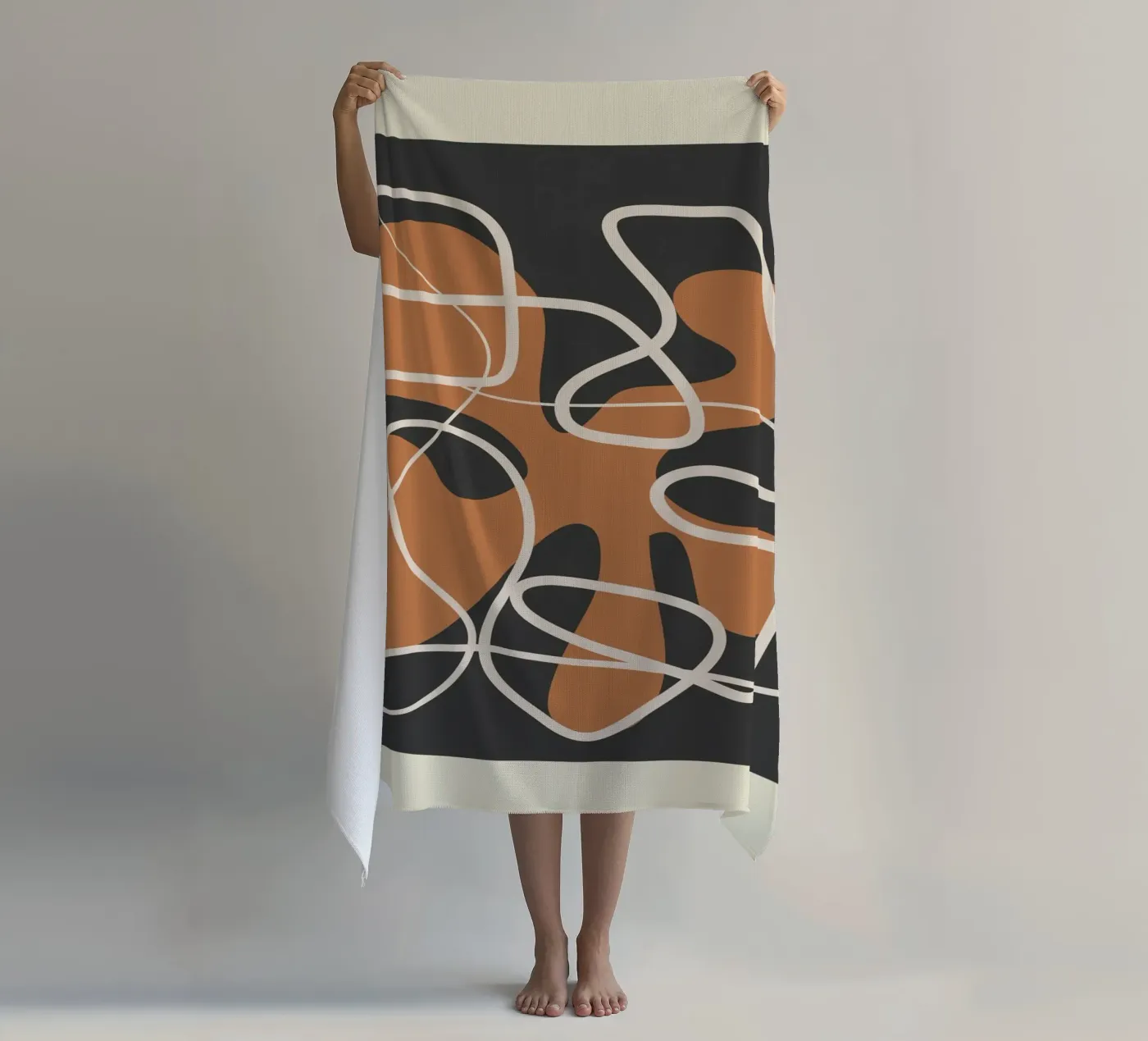 Spatial elegance strandhanddoek van andreas12