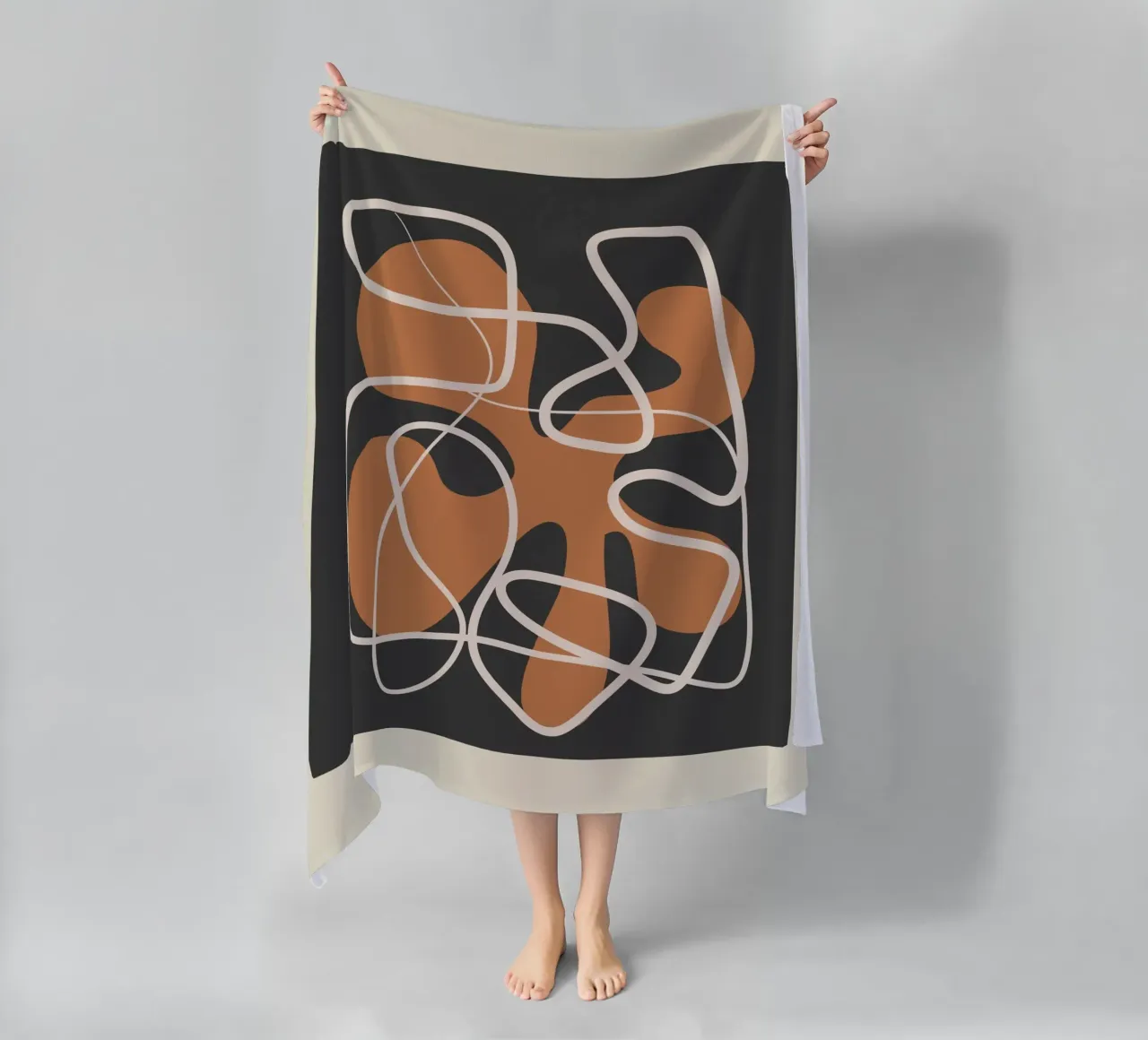 Spatial elegance strandhanddoek van andreas12