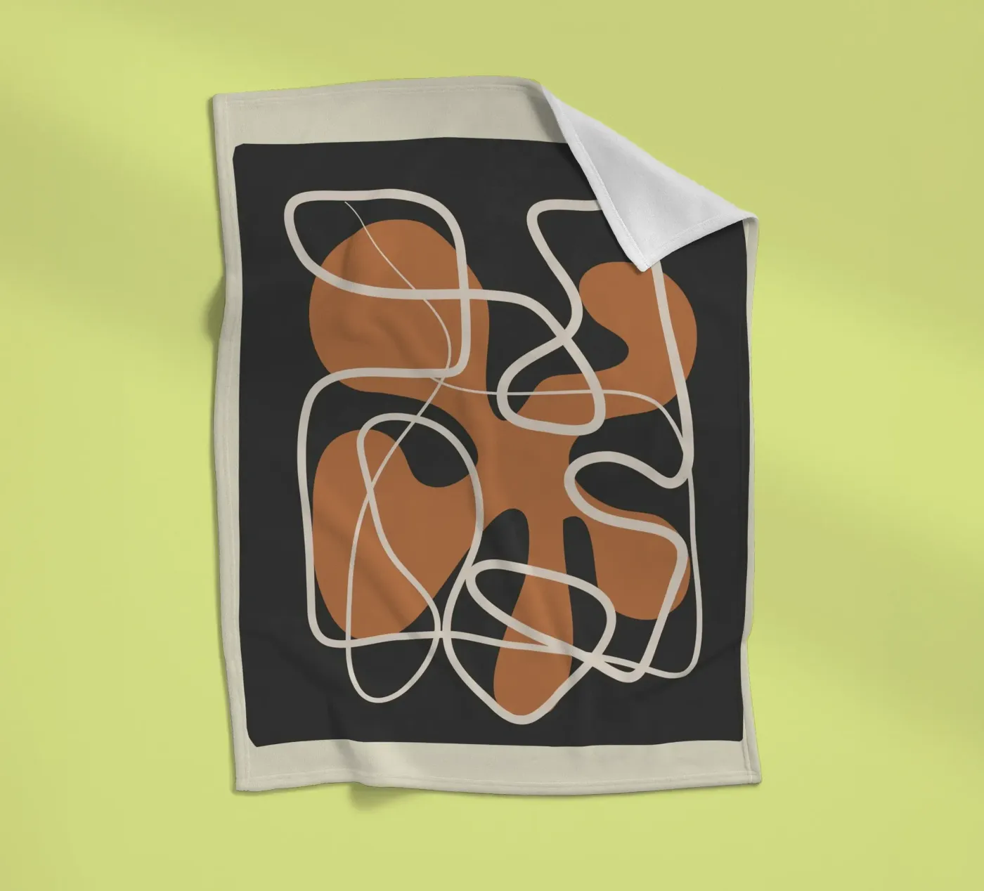 Spatial elegance fleece blanket by andreas12